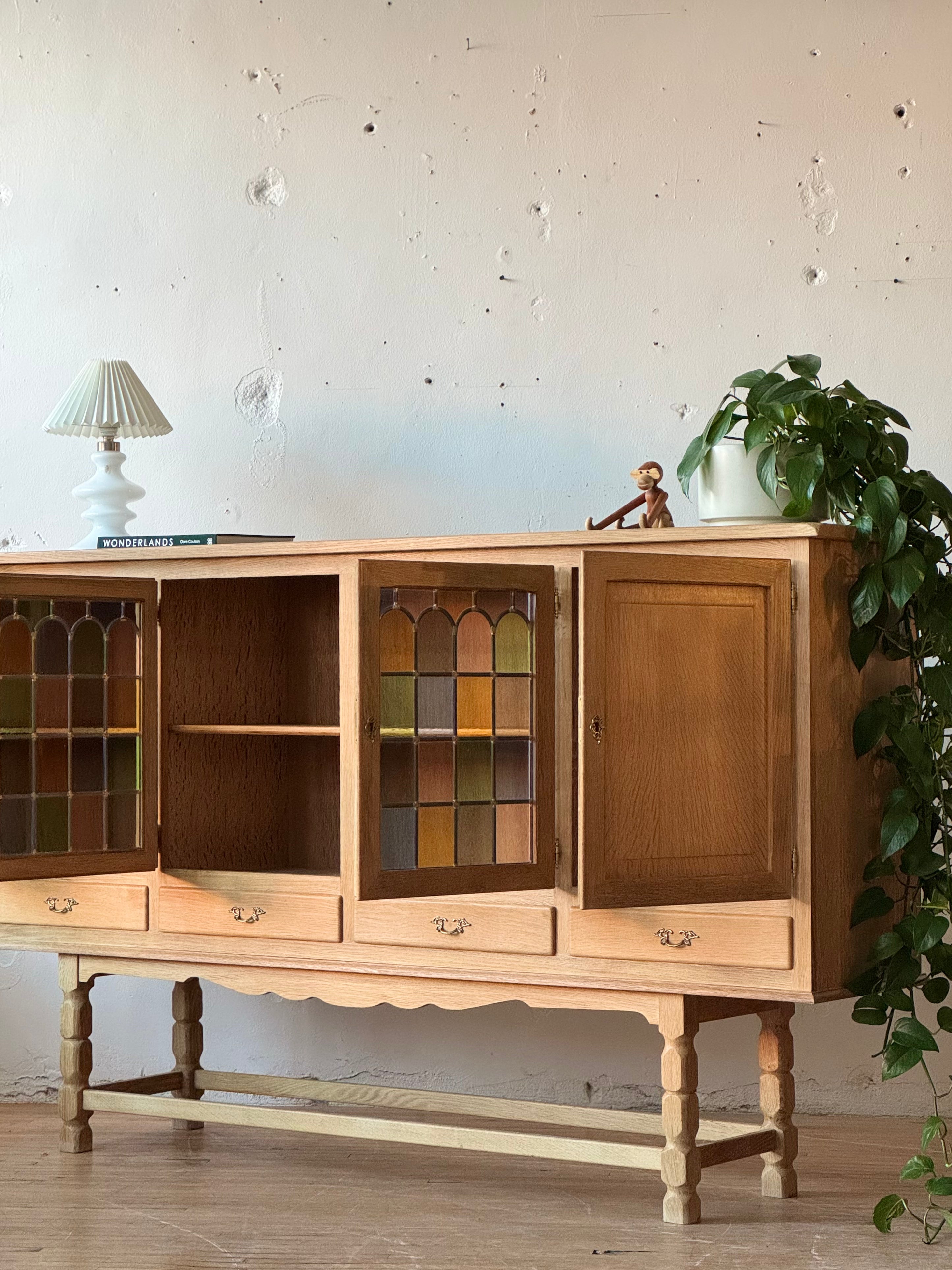 Danish Oak Sideboard by Henning Kjaernulf #2716