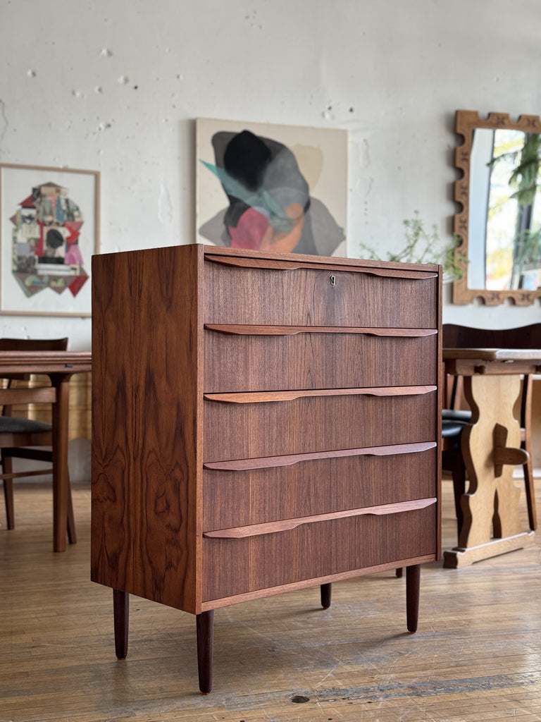 Danish Teak Chest of Drawers #137