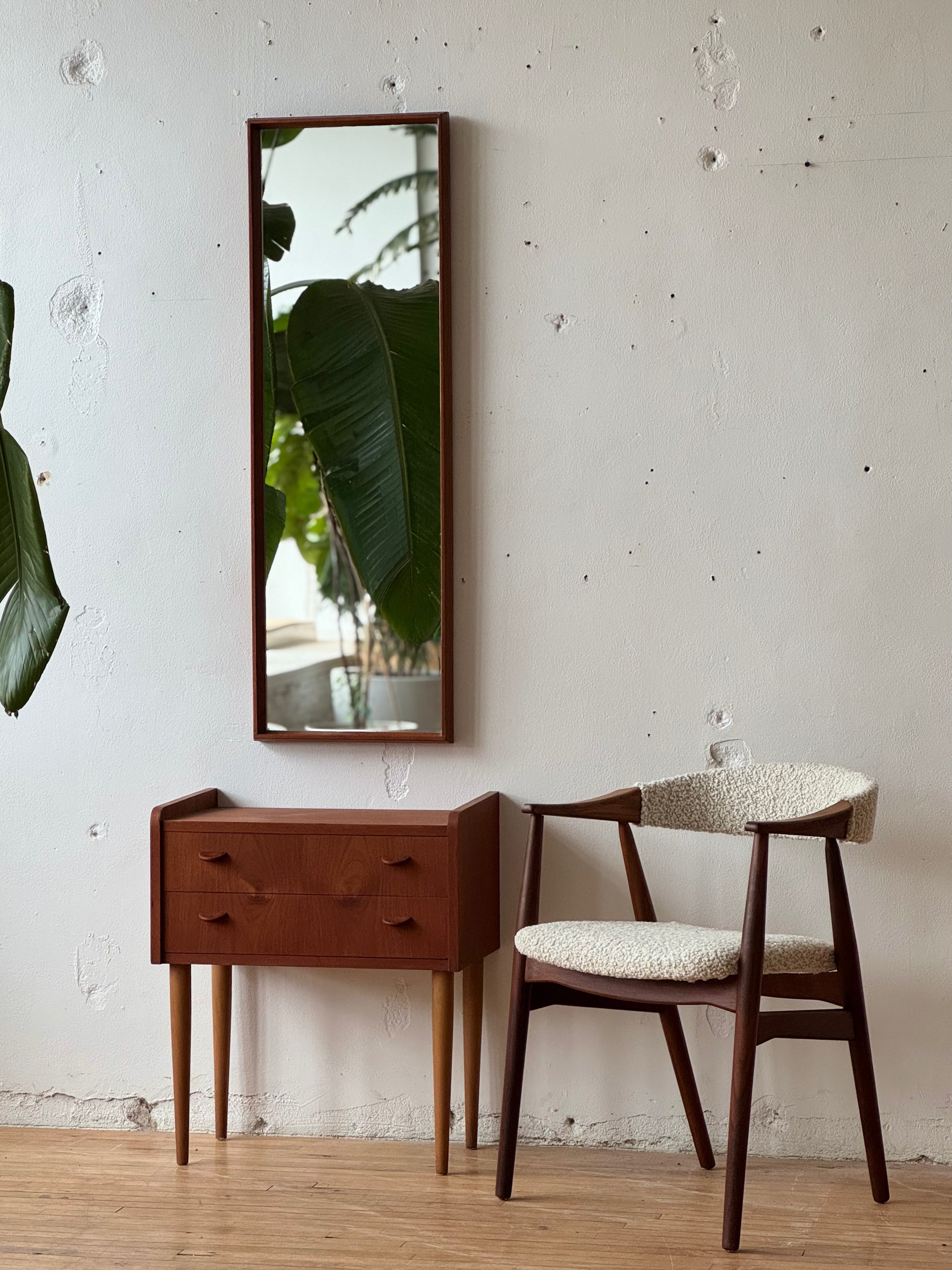 Danish Modern Chest of Drawers in Teak & Beech