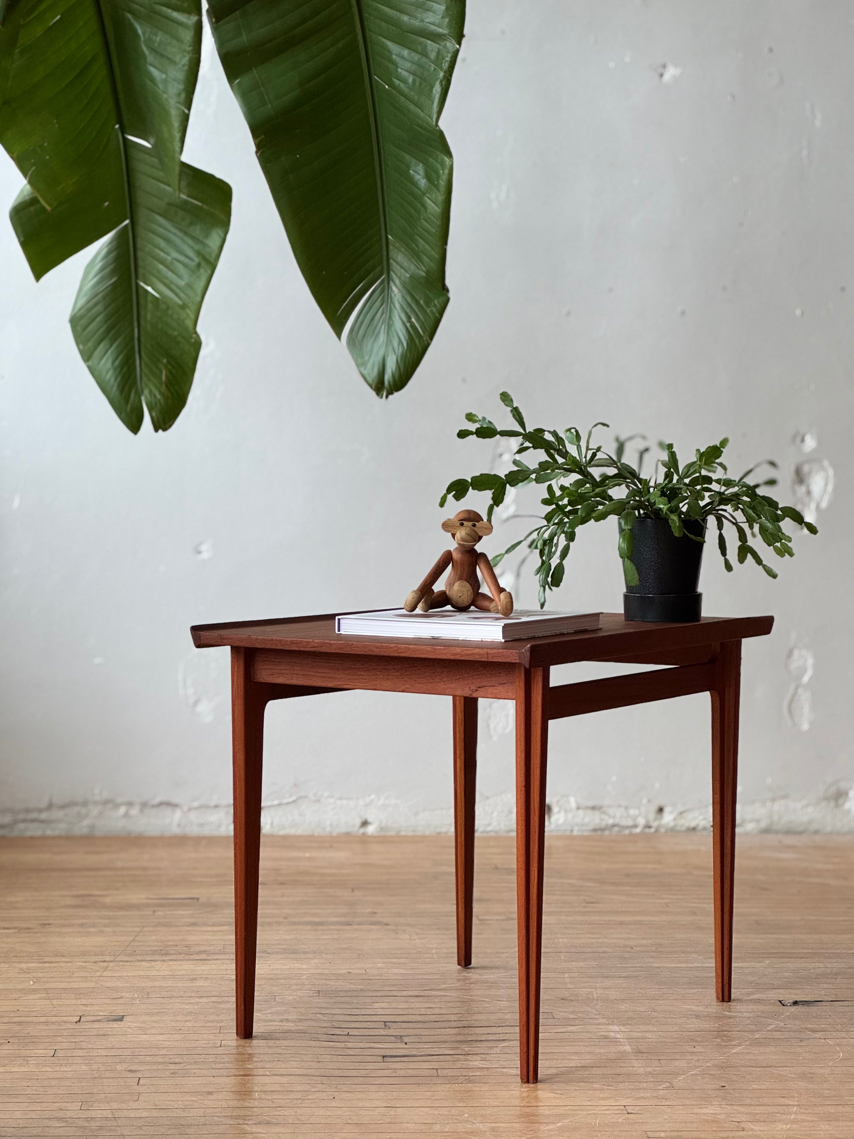 Danish Modern Side Table in Teak by Finn Juhl