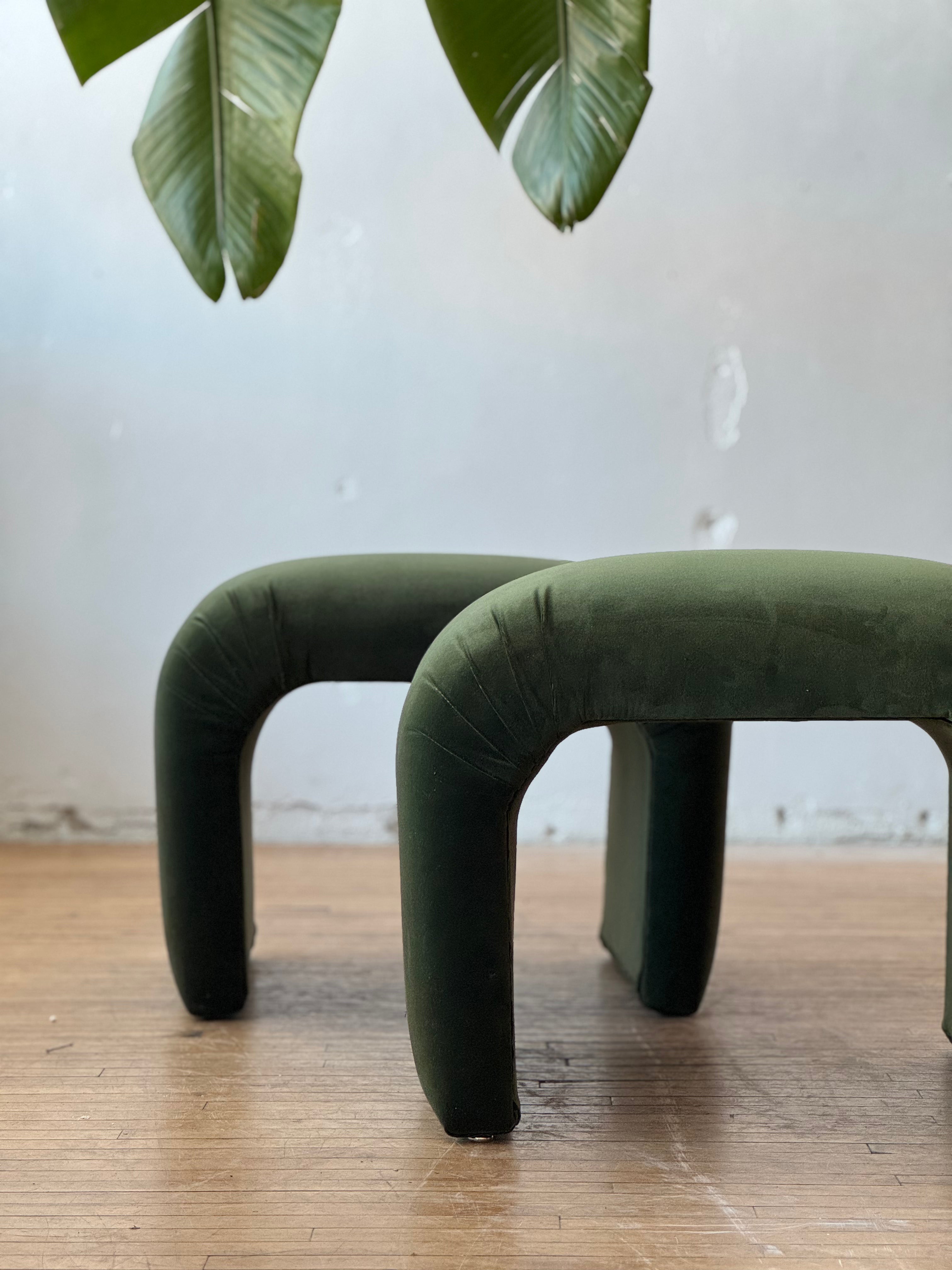 Post Modern Waterfall Ottoman / Bench