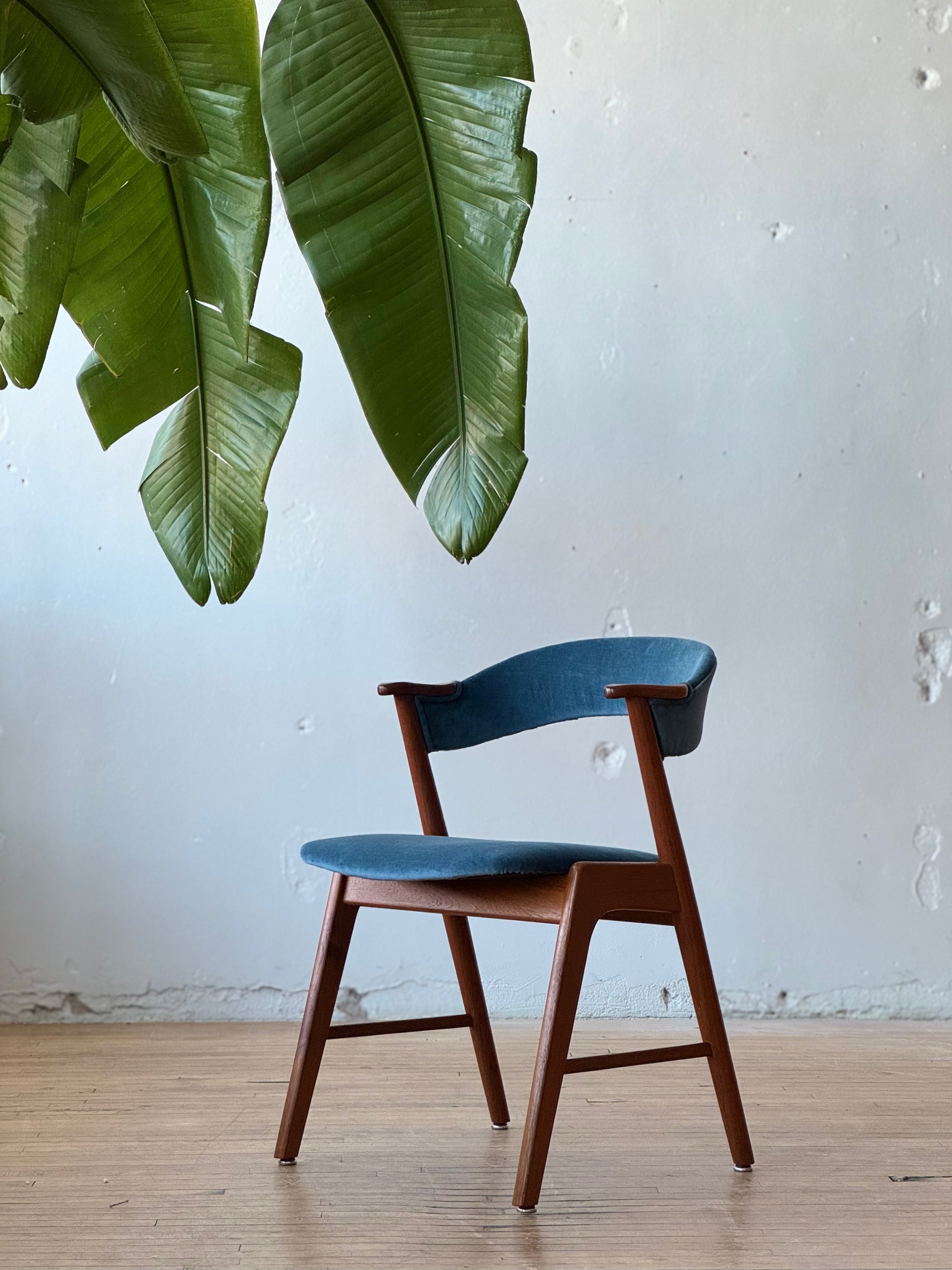 Danish Modern Side Chair in Teak by Korup Stolefabrik