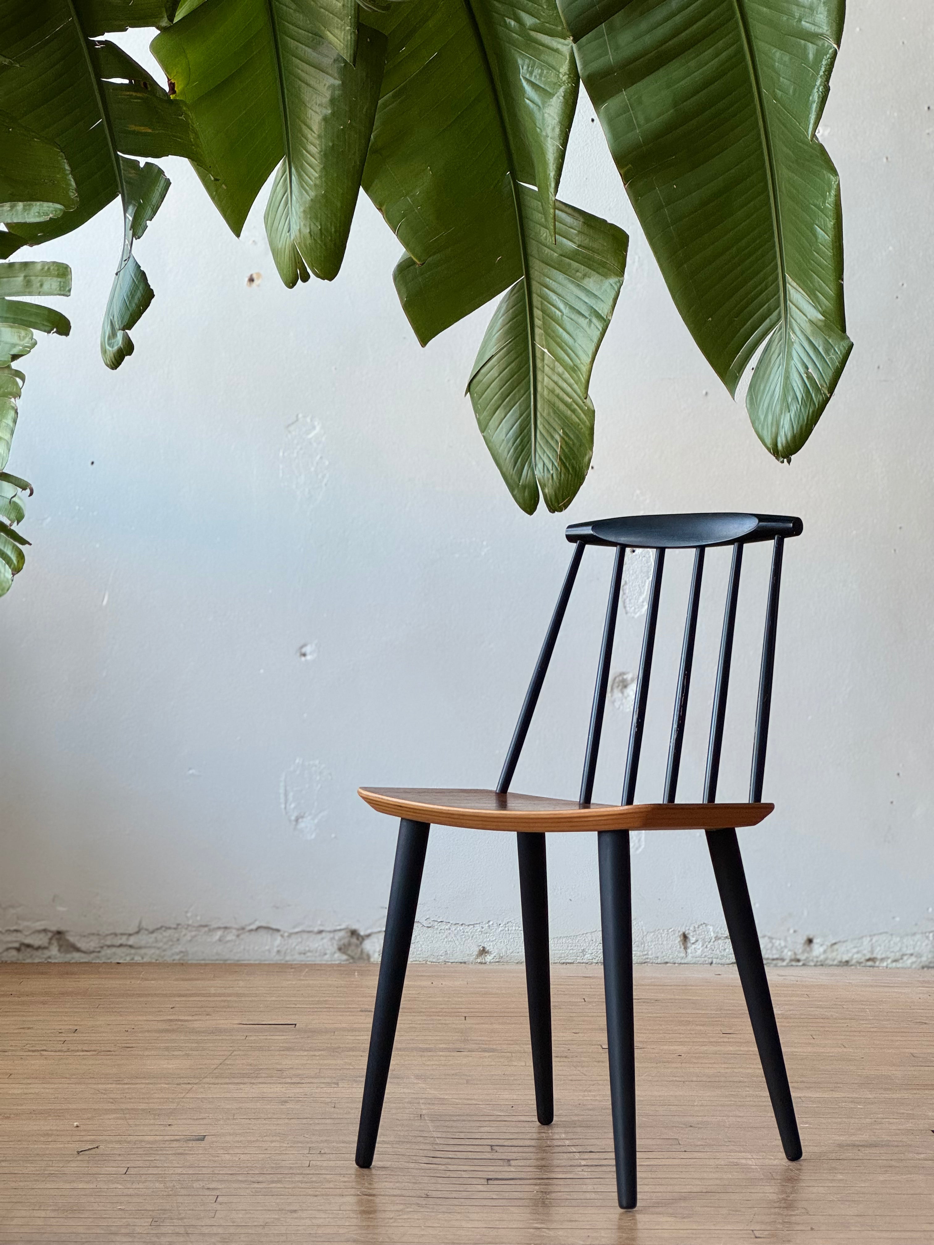 Folke Palsson Model #J77 Side Chair for FDB Mobler