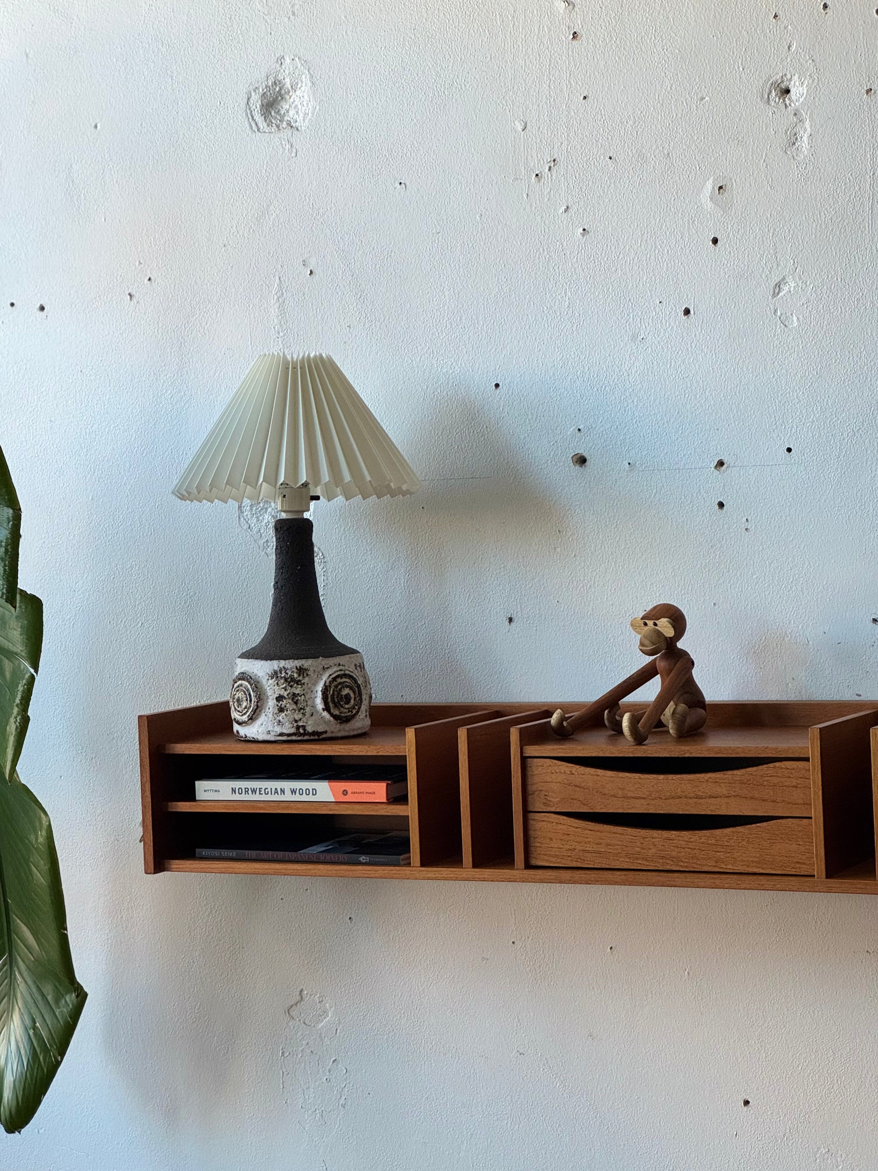 Floating Teak Organizer by Pedersen & Hansen of Denmark
