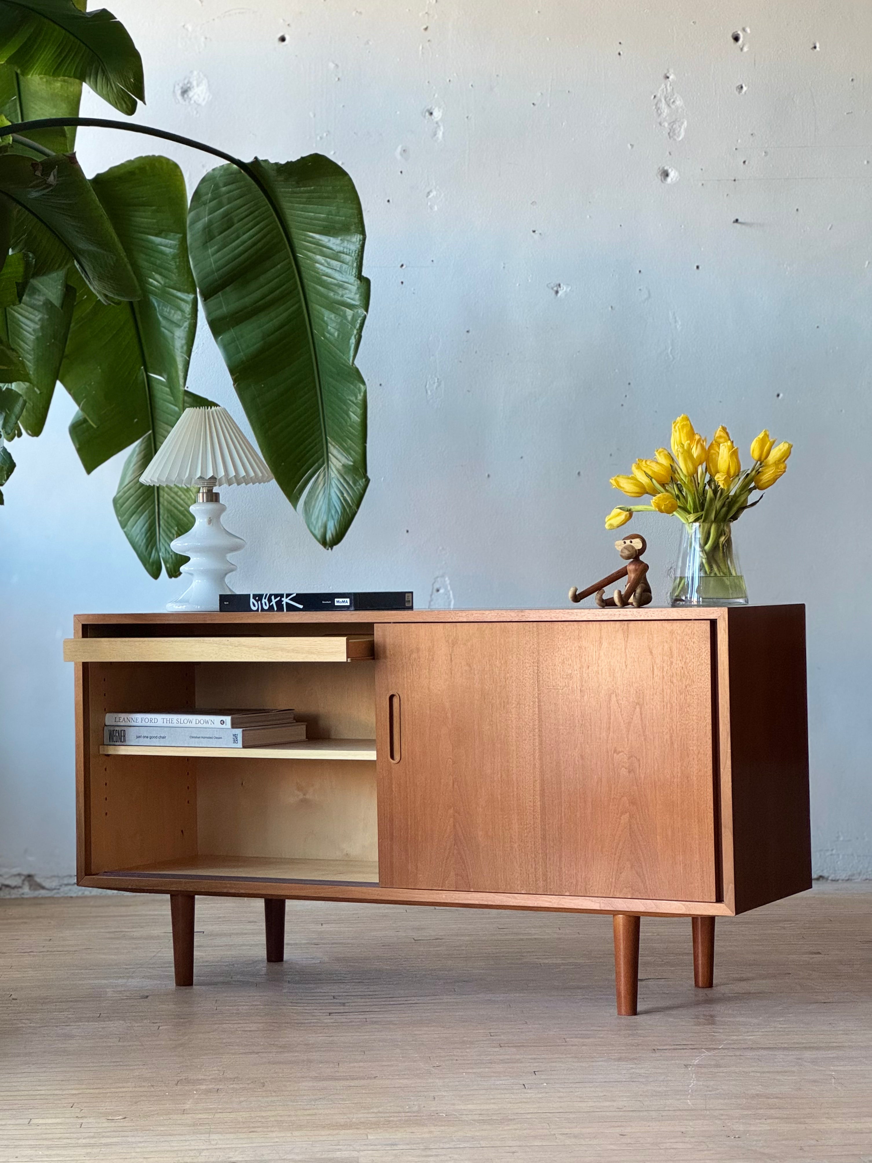 Danish Modern Sideboard in Walnut by Carlo Jensen