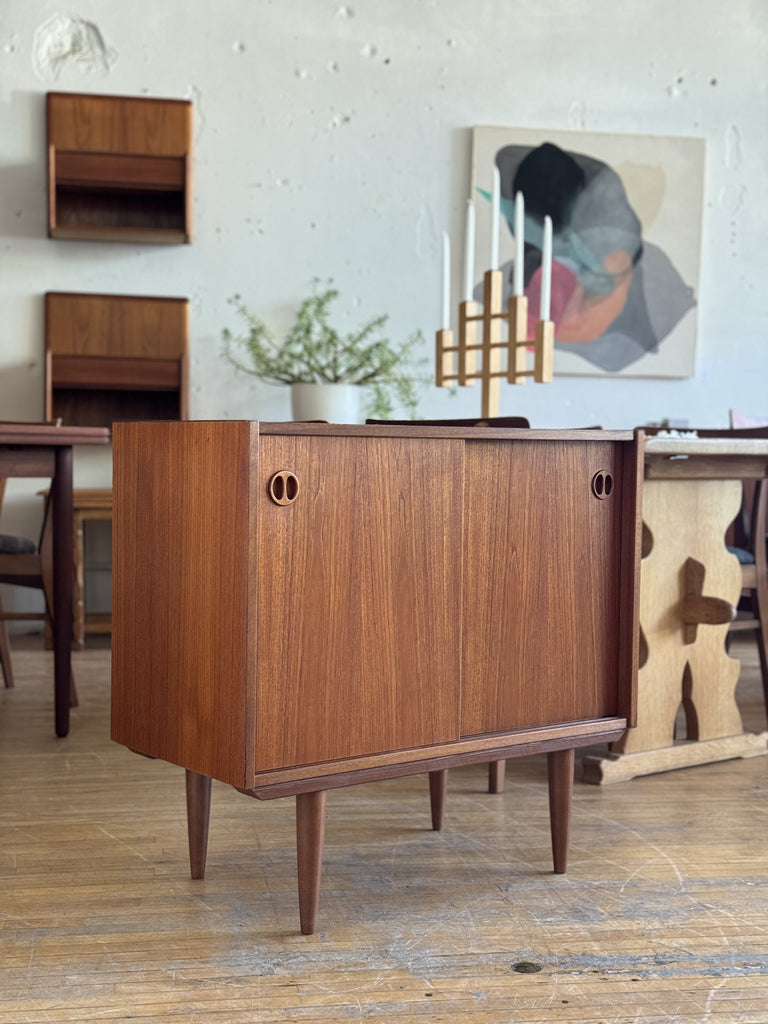 Petite Danish Modern Sideboard in Teak