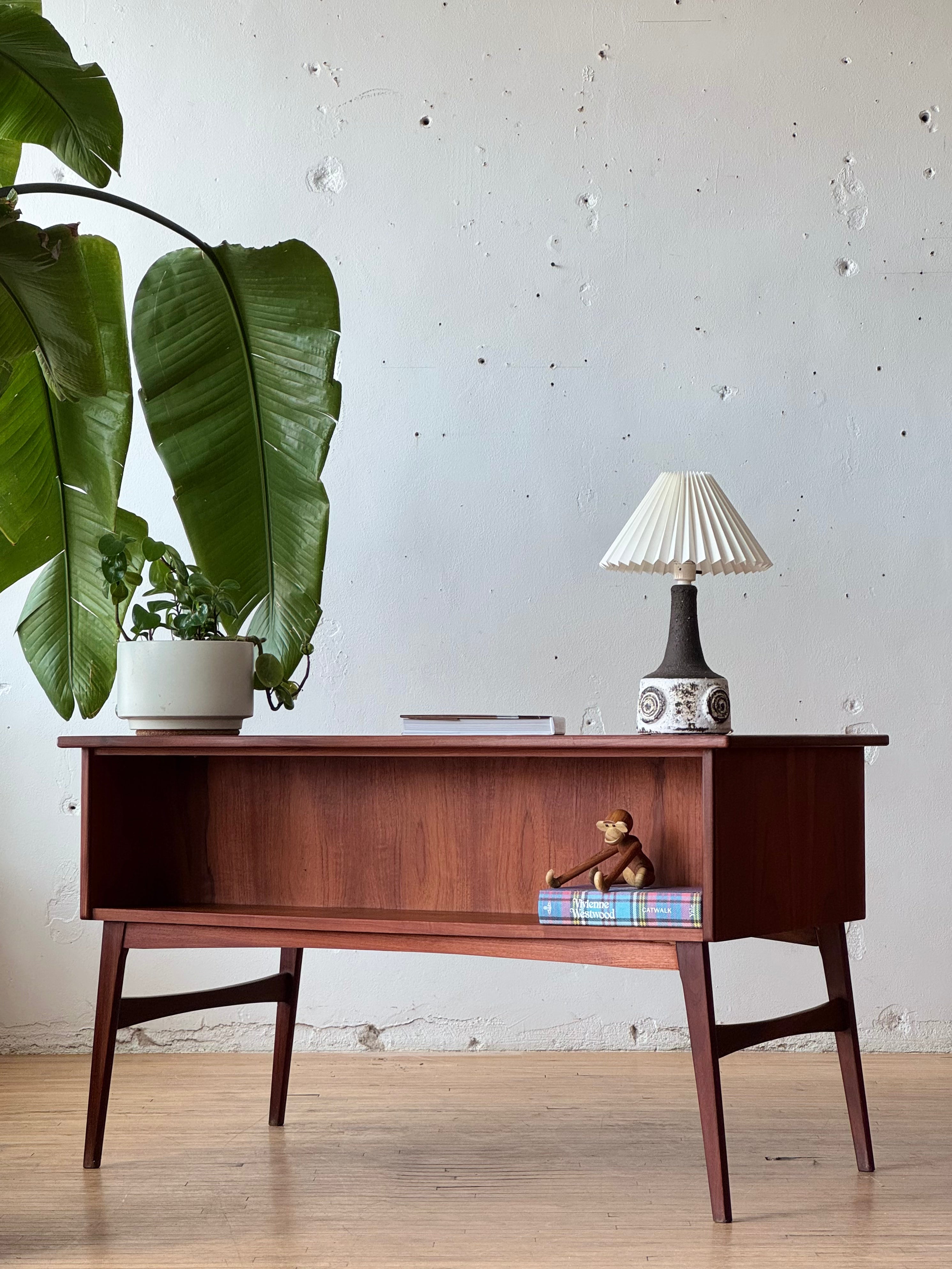 Danish Teak Writing Desk #2401