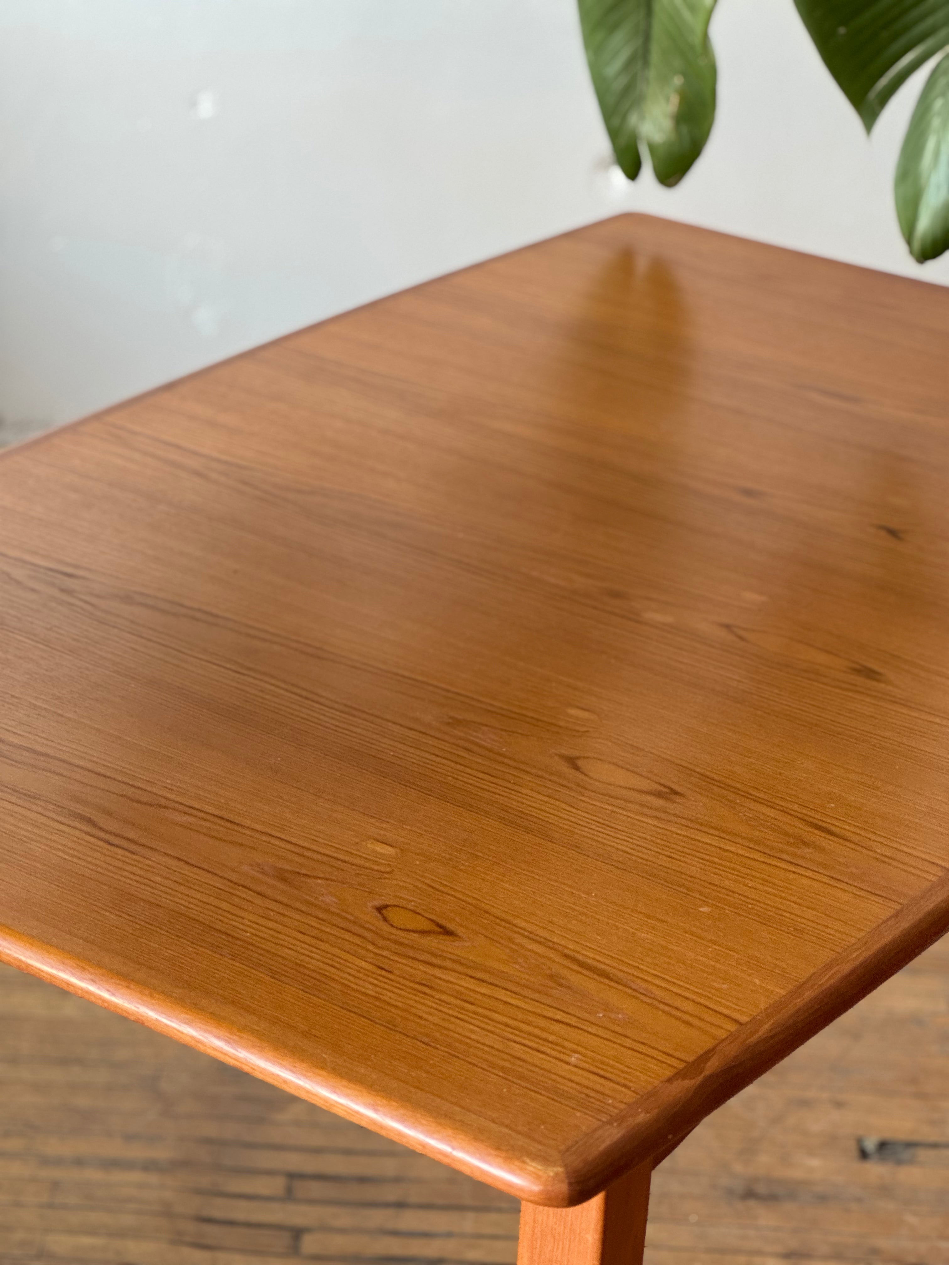 Danish Modern Dining Table in Teak