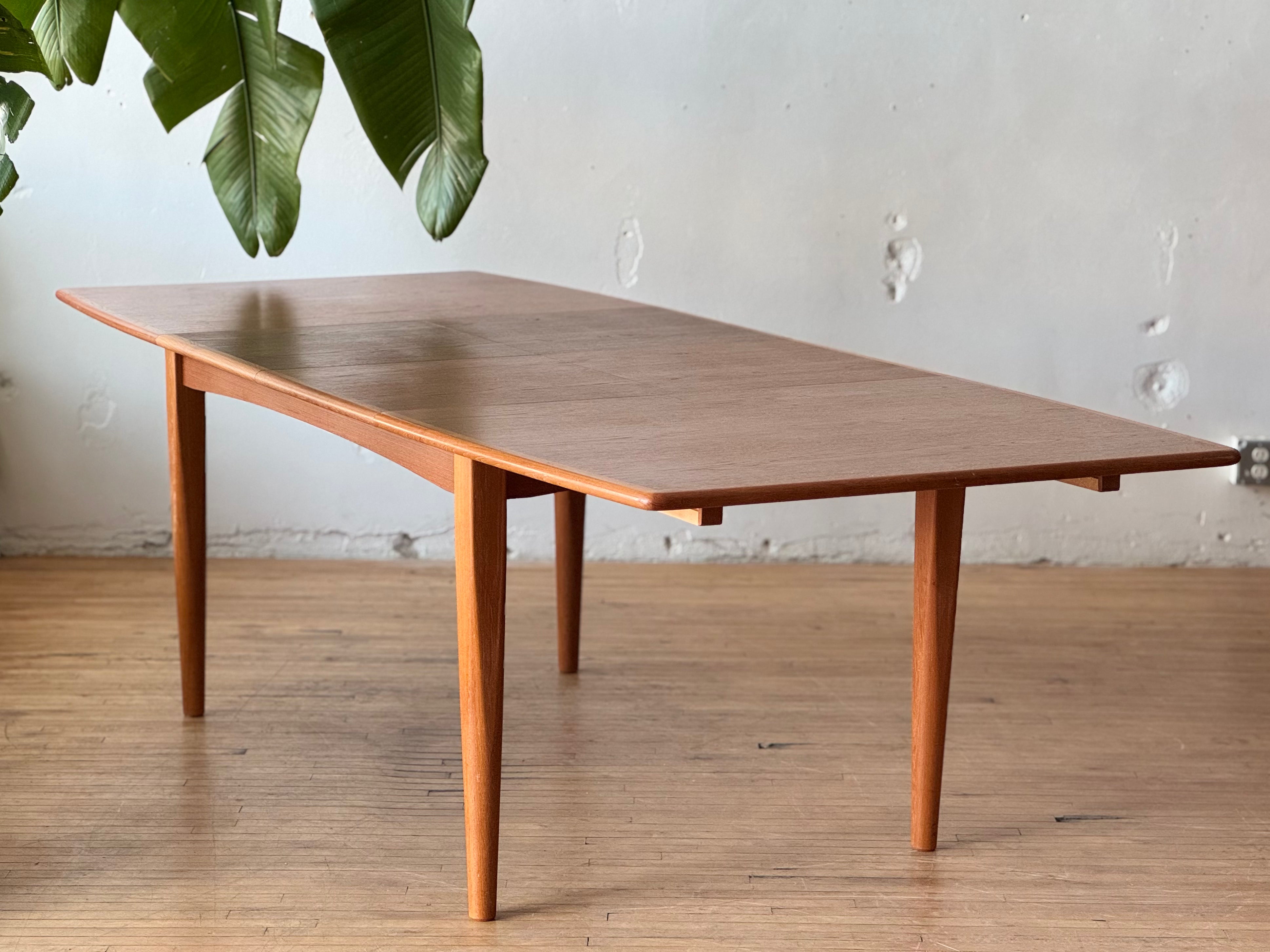 Danish Modern Dining Table in Teak