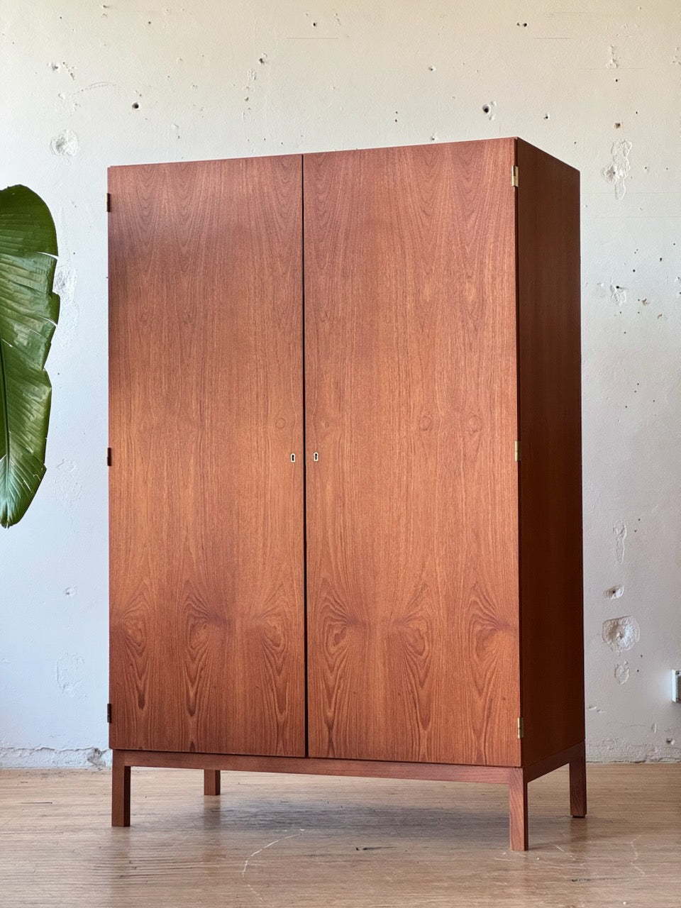 Danish Modern Wardrobe in Teak