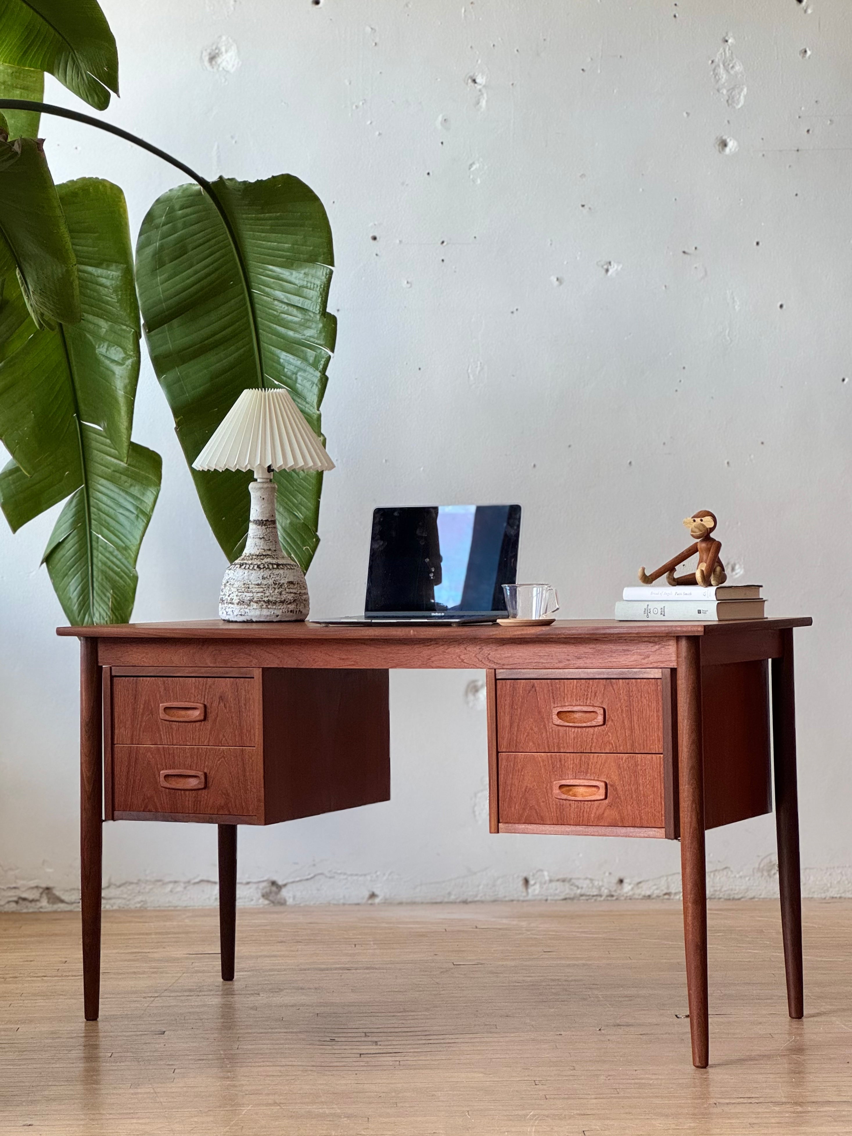 Danish Modern Desk in Teak
