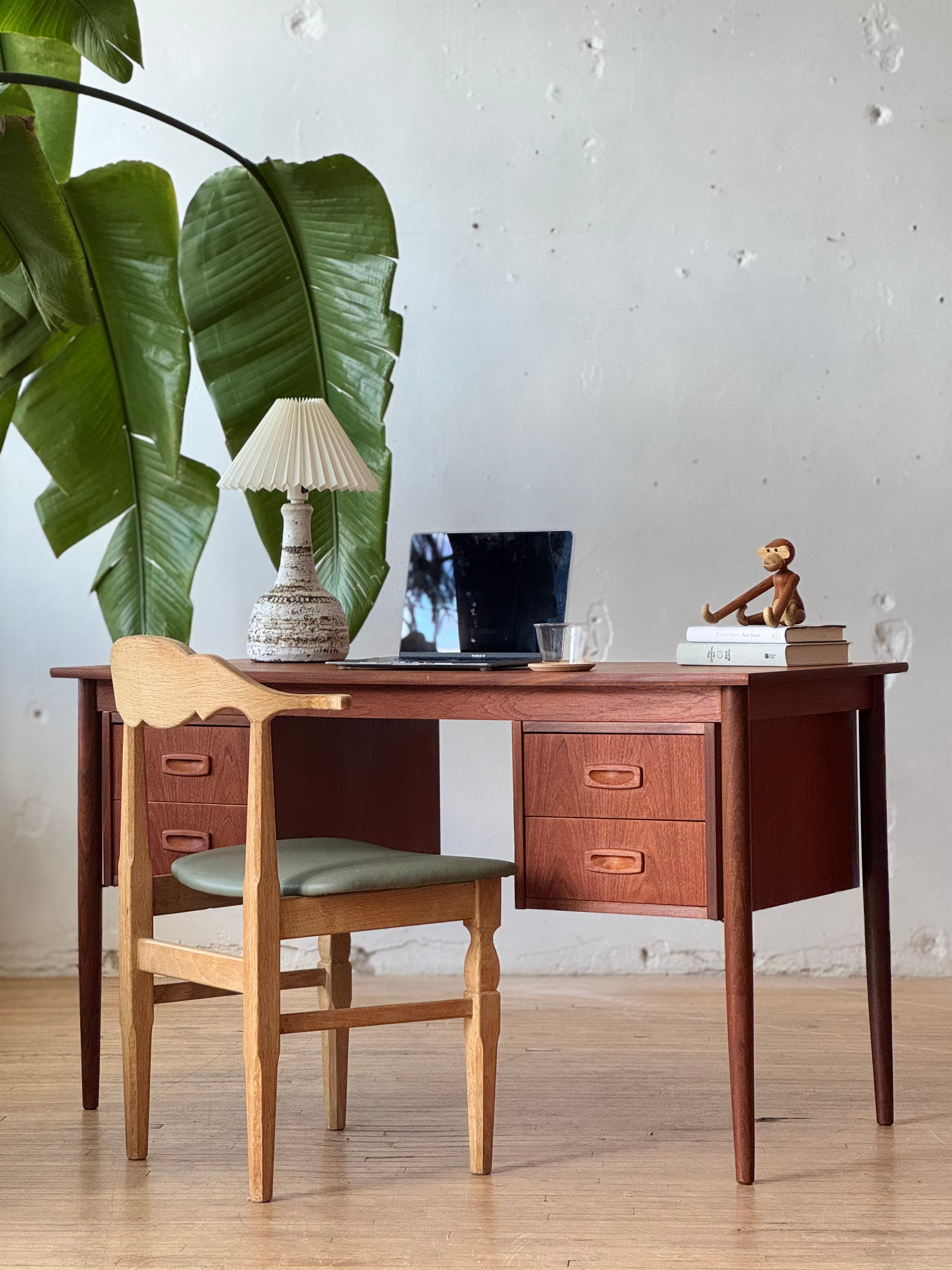 Danish Modern Desk in Teak