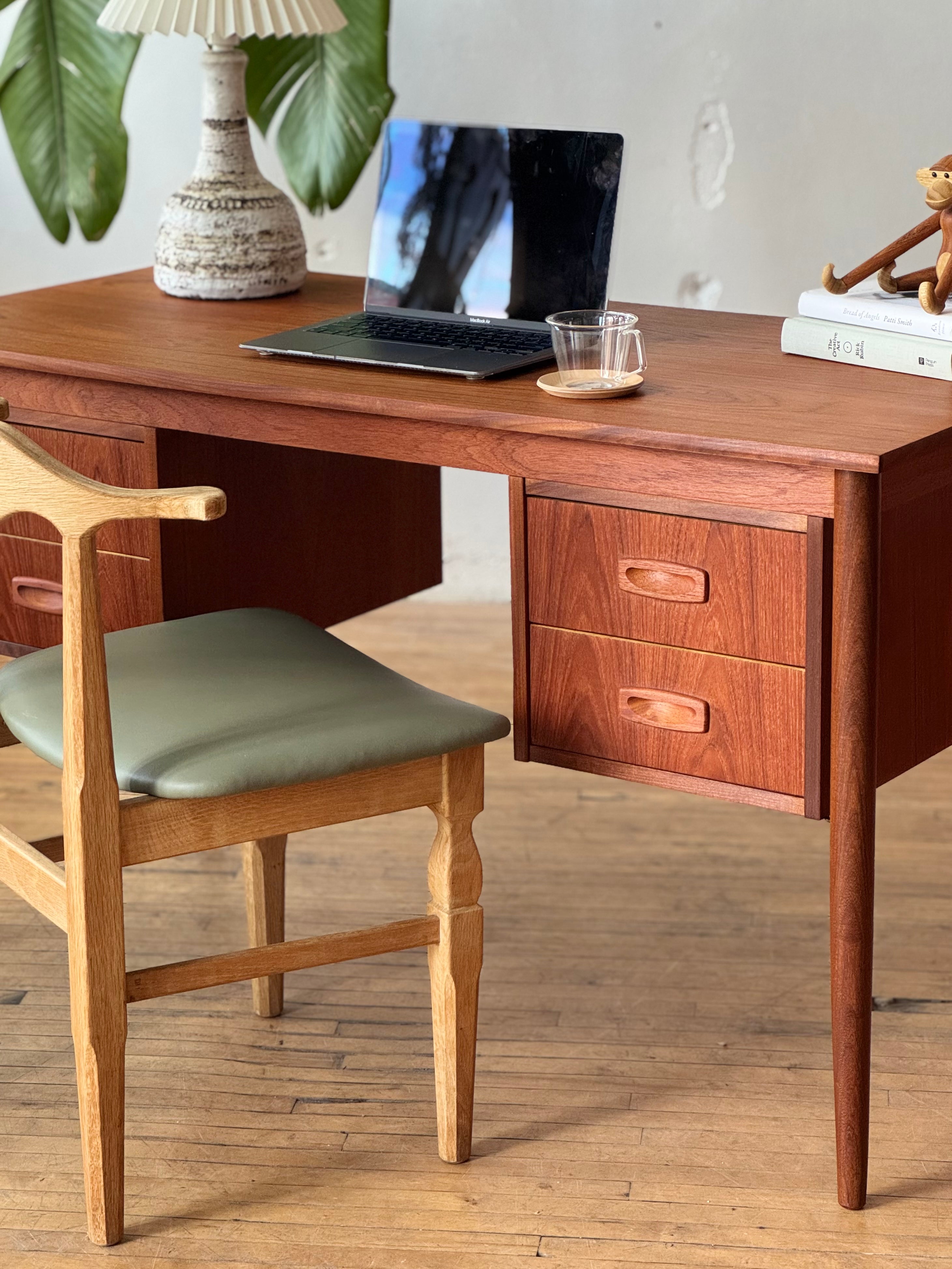 Danish Modern Desk in Teak