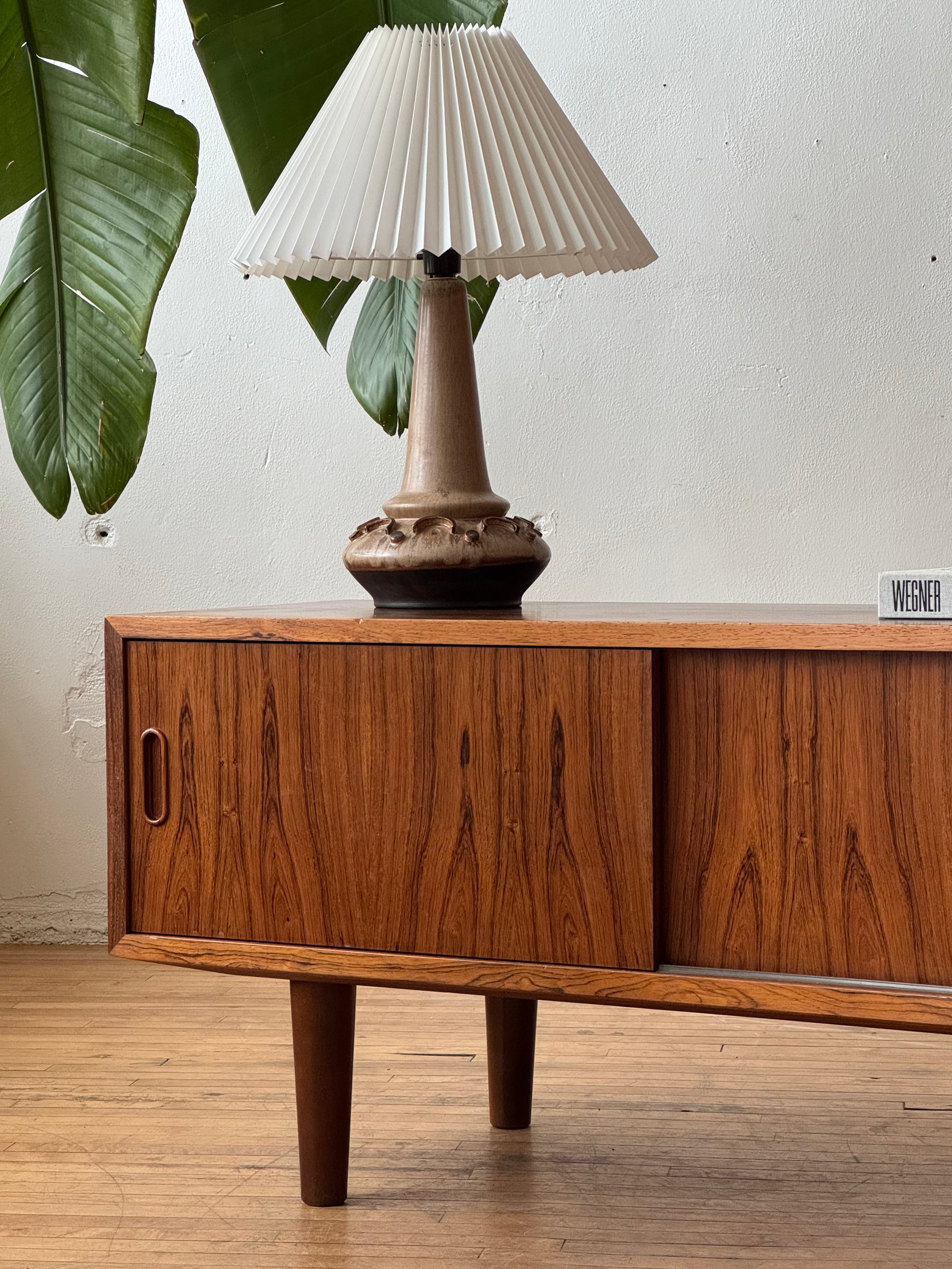 Petite Danish Modern Rosewood Sideboard