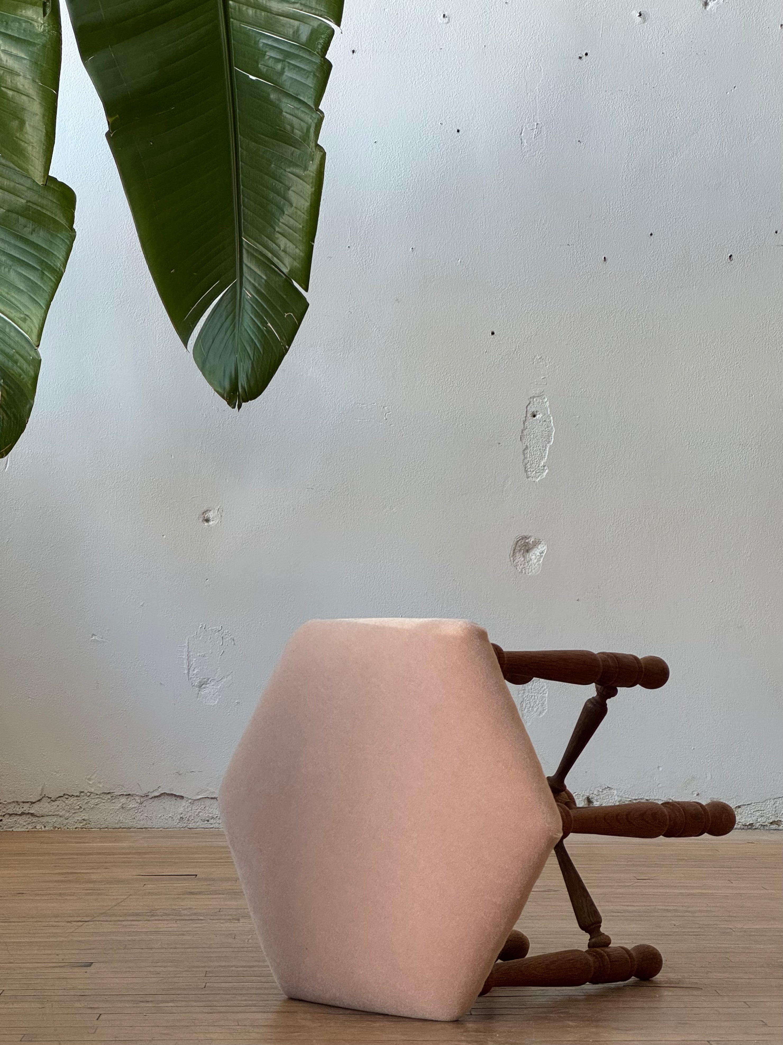 Danish Oak Stool #2731