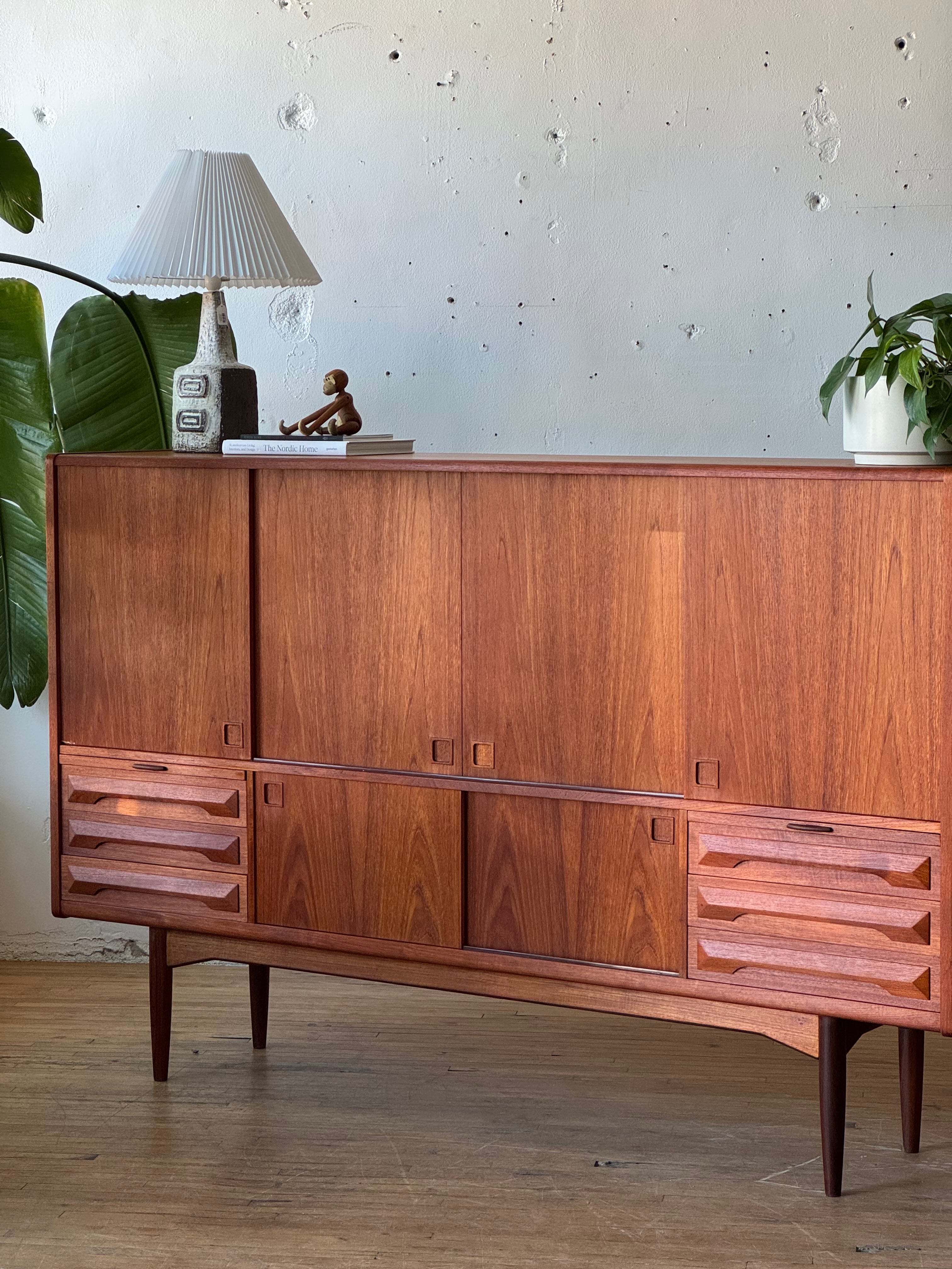 Danish Teak Sideboard by Johannes Andersen #1392