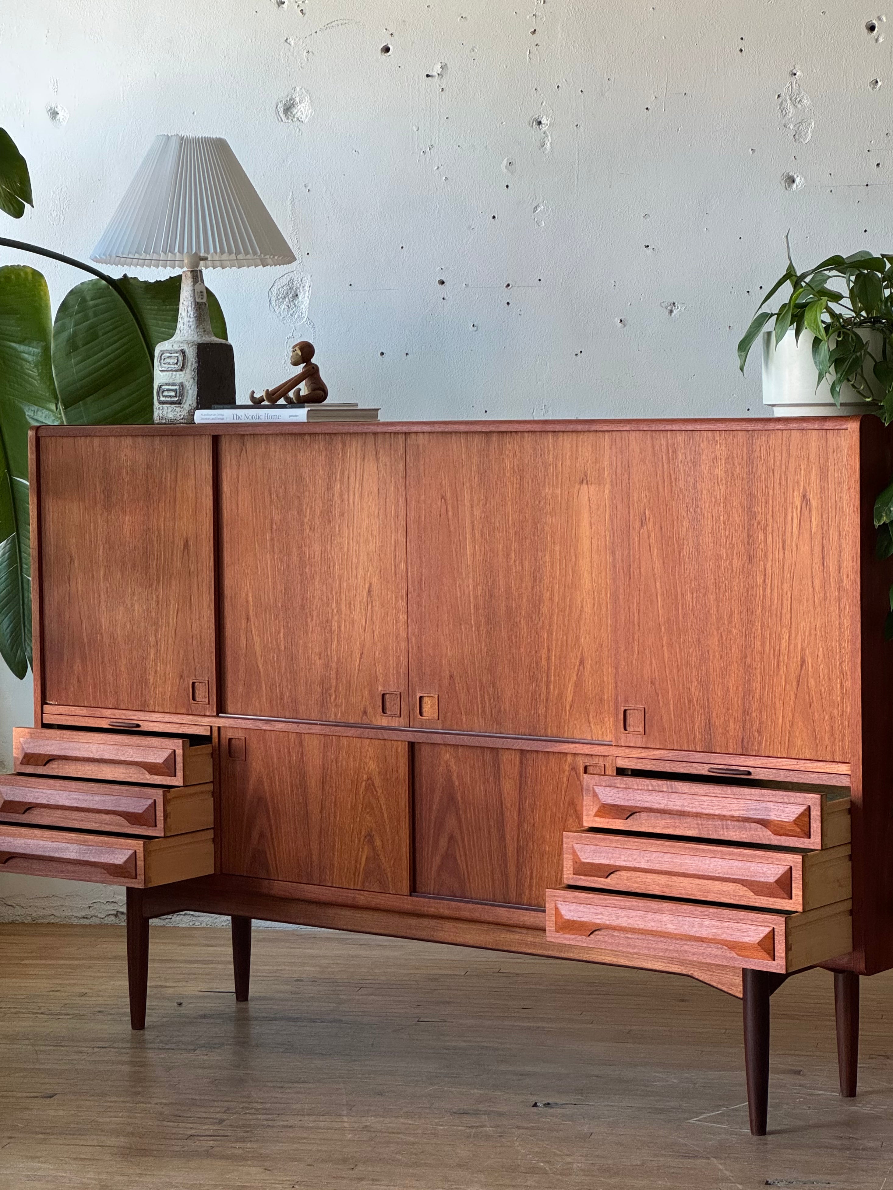 Danish Teak Sideboard by Johannes Andersen #1392