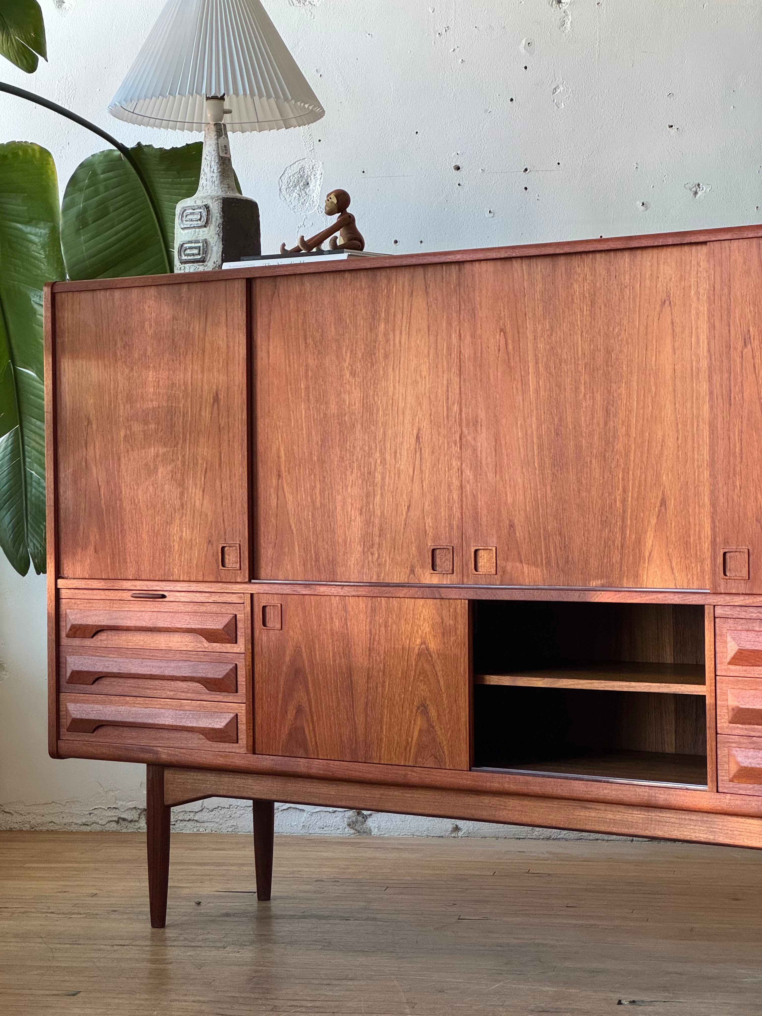 Danish Teak Sideboard by Johannes Andersen #1392