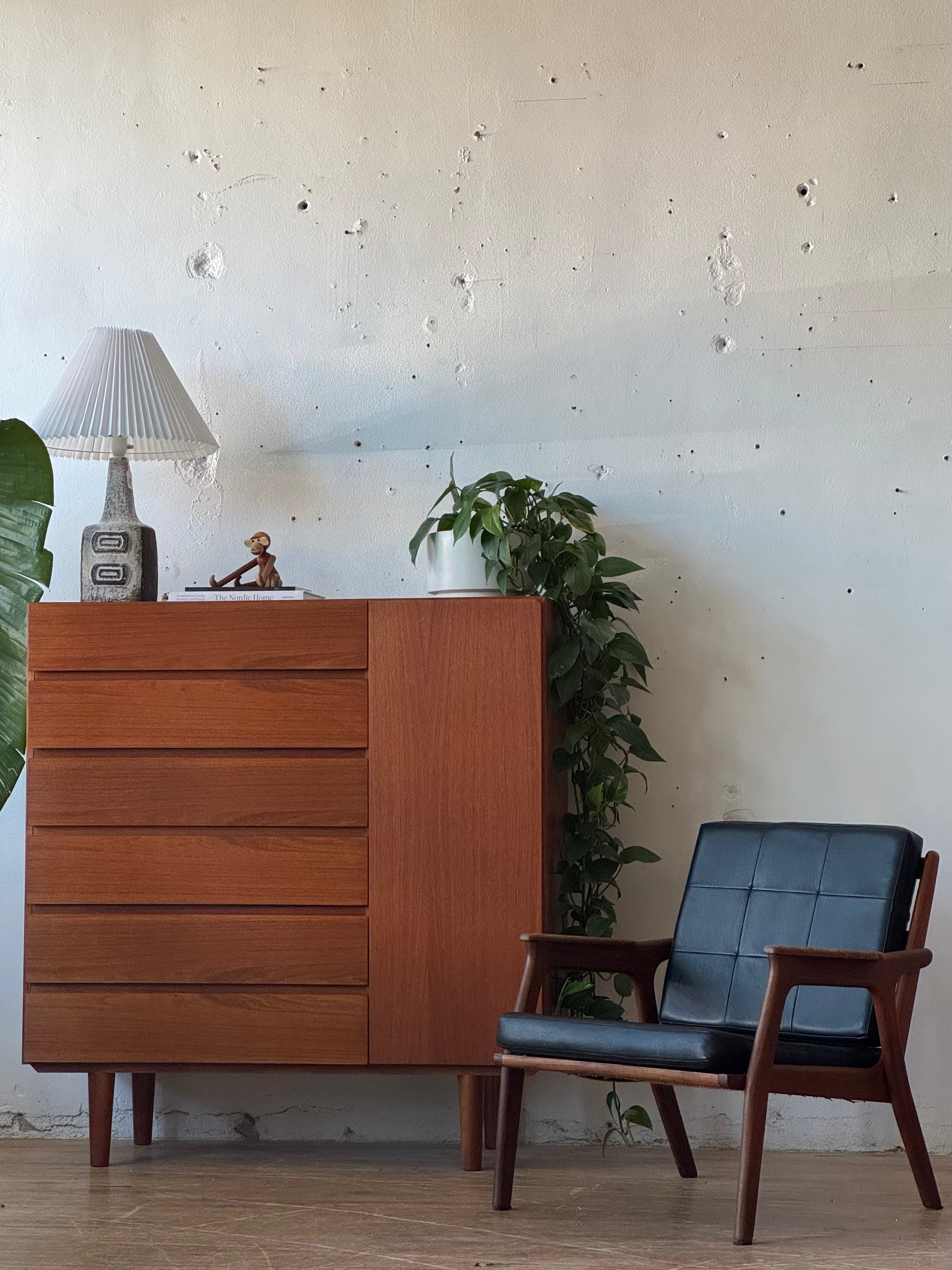 ON HOLD-Danish Teak Gentleman's Chest / Dresser by Arne Wahl Iversen