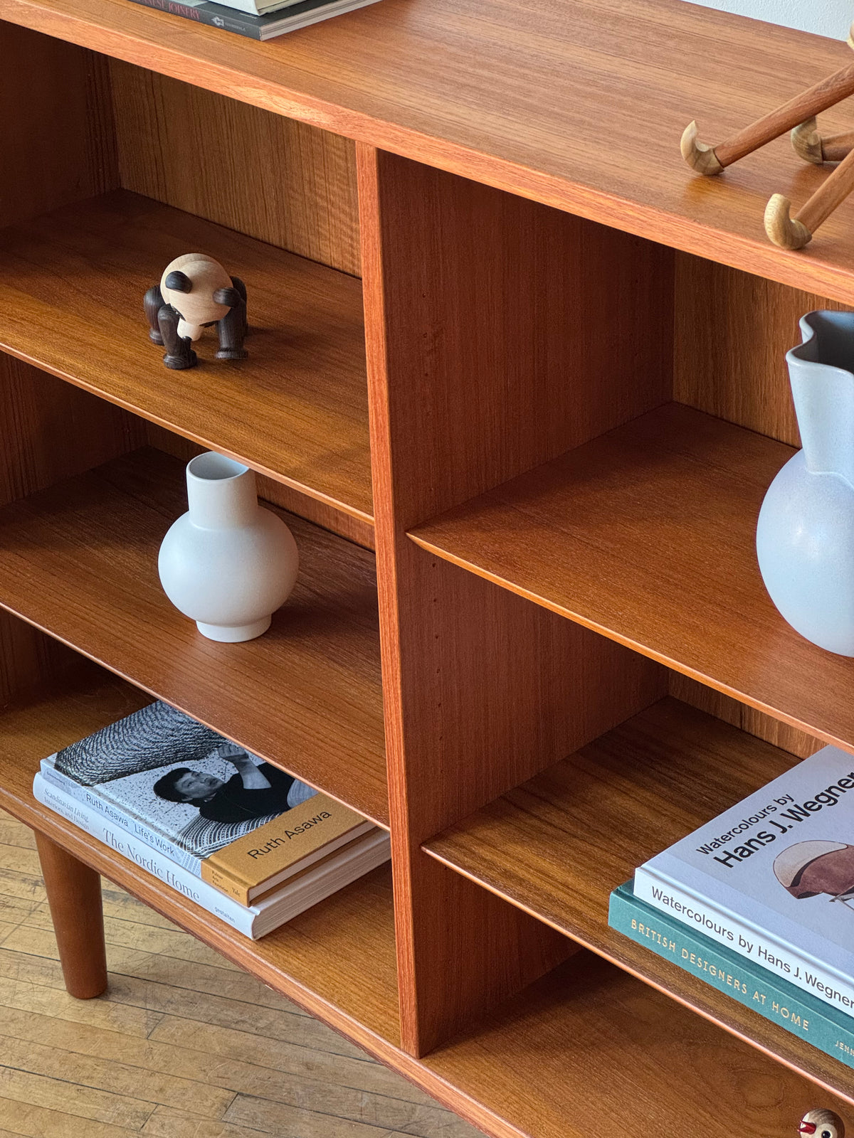 Danish Teak Bookshelf by Carlo Jensen