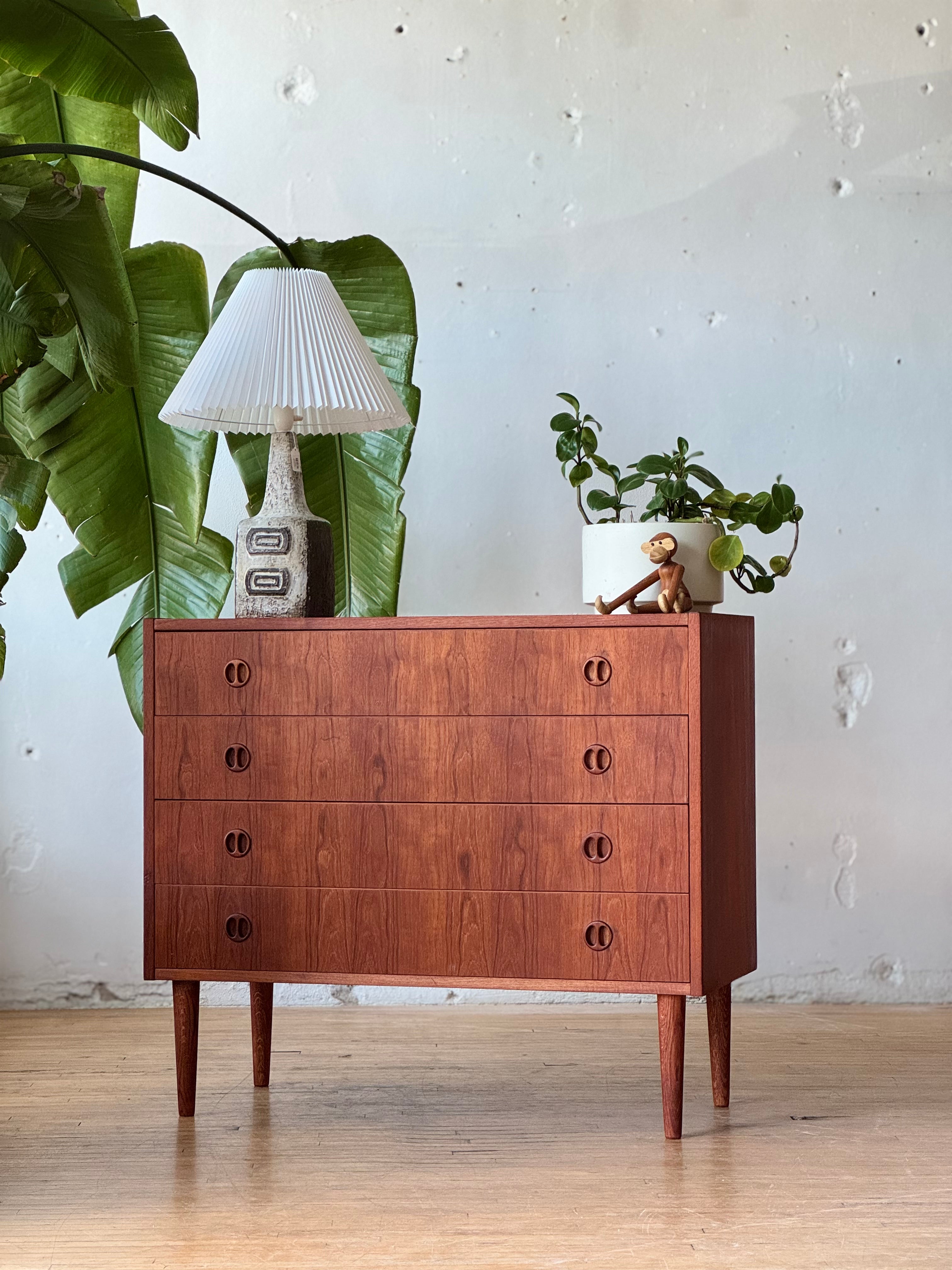 Danish Teak Chest of Drawers #2666