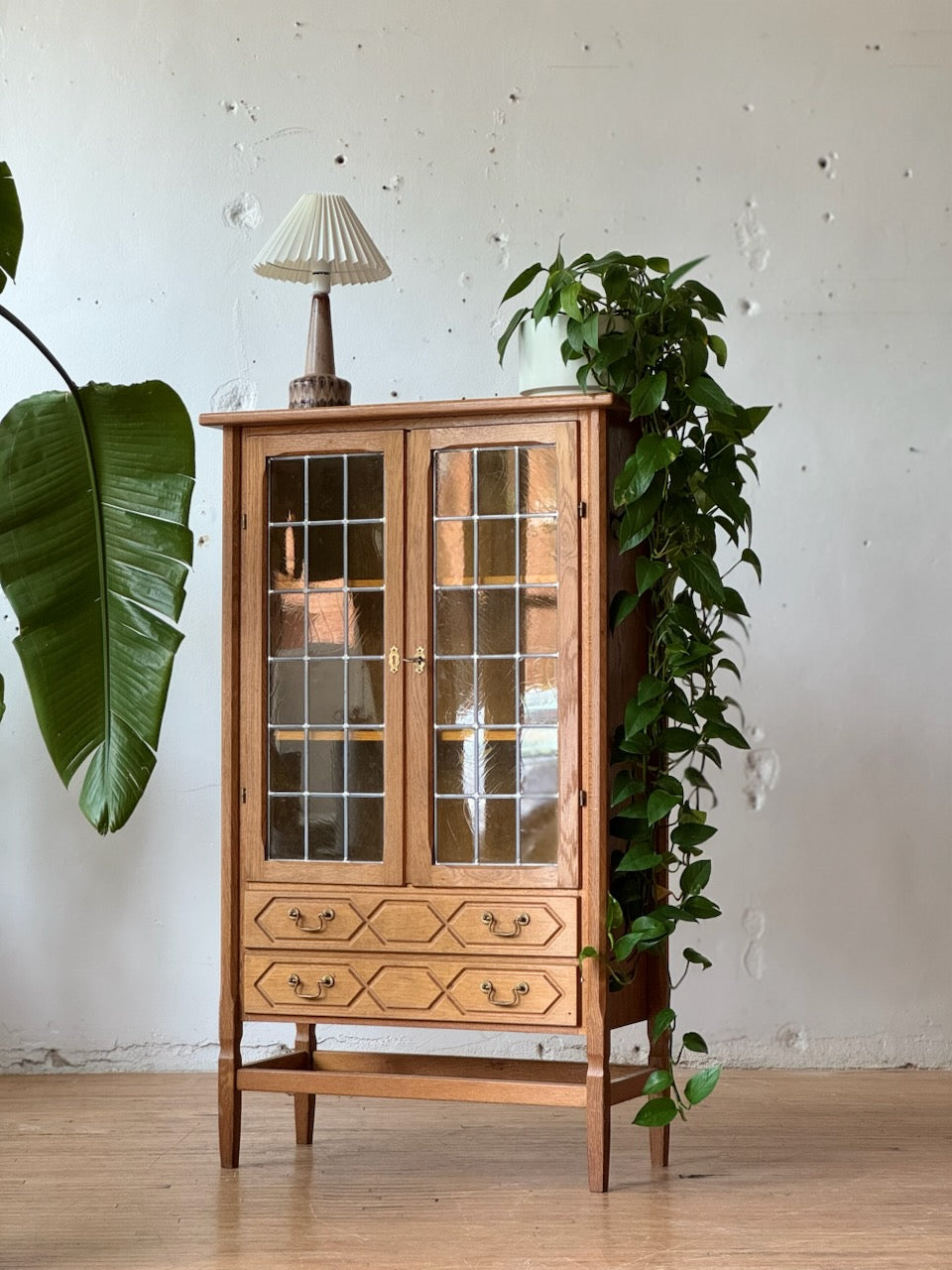 Oak & Glass Cabinet by Henning Kjaernulf #2748