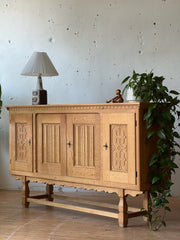 Danish Oak Highboard by Henning Kjaernulf #2522