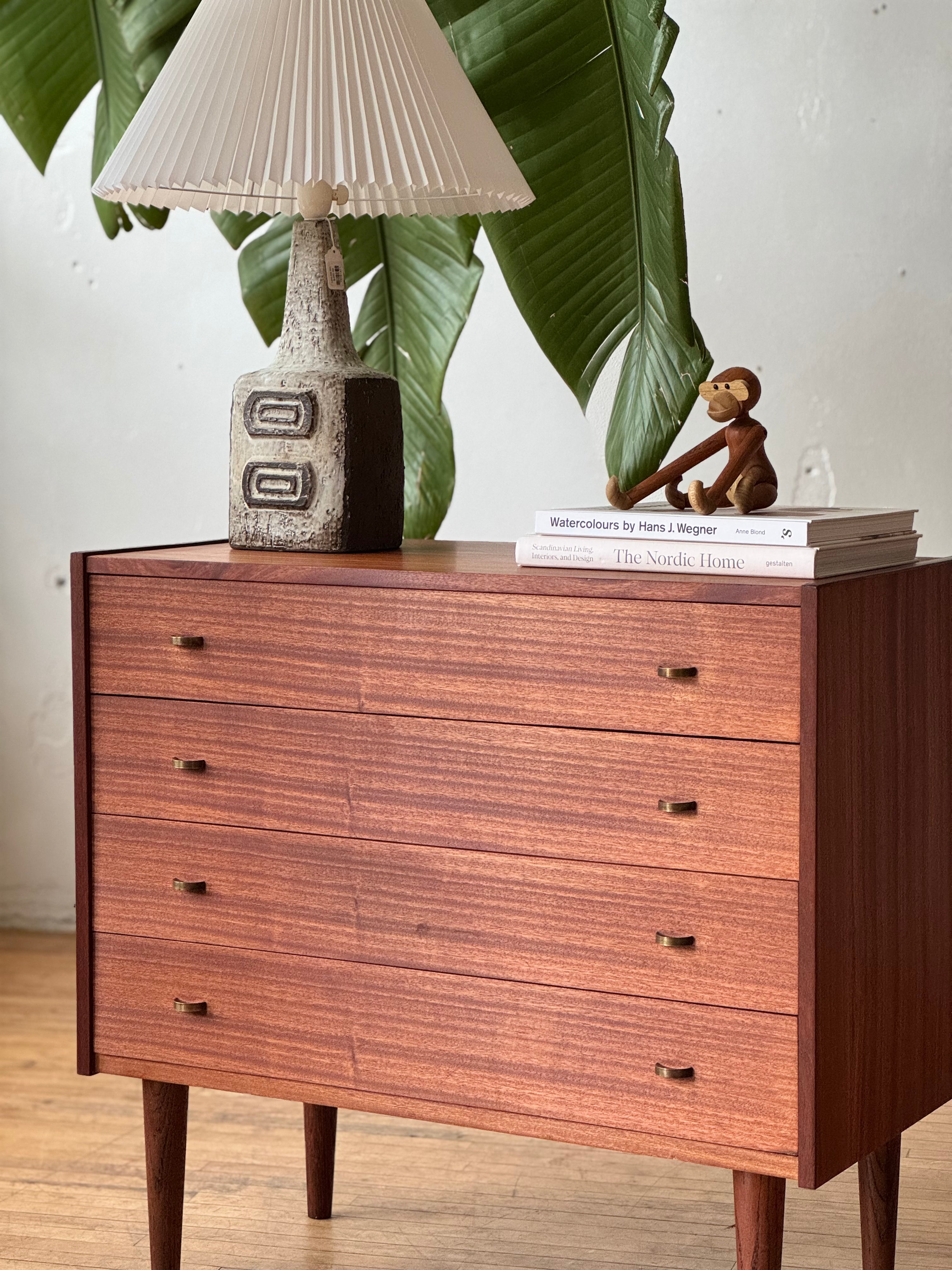 Danish Teak & Mahogany Chest of Drawers #3228