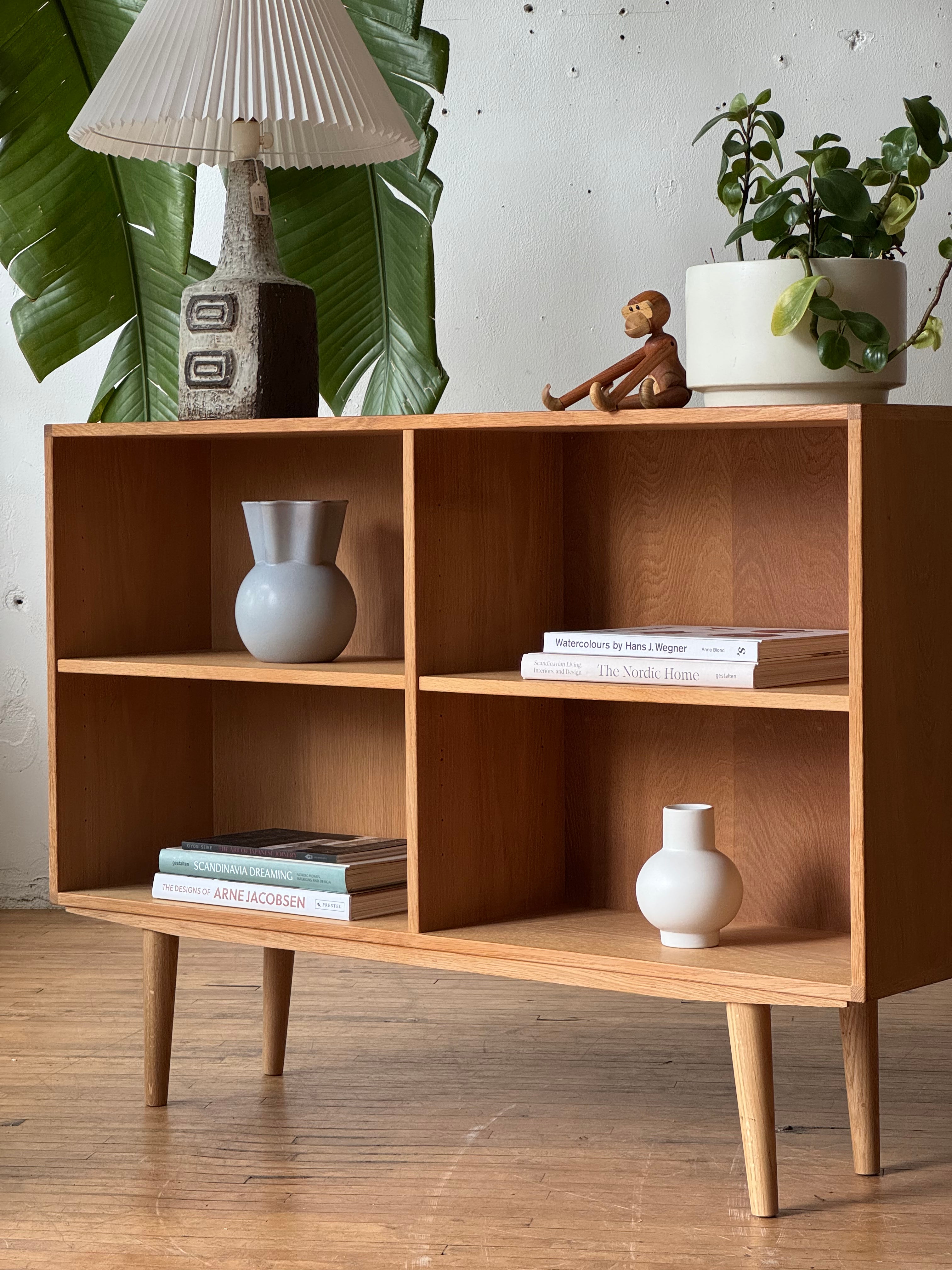 Danish Oak Bookshelf by Kurt Ostervig  #3301