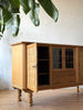 Oak & Glass Highboard by Henning Kjaernulf #758