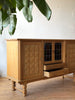 Oak & Glass Highboard by Henning Kjaernulf #758