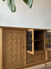 Oak & Glass Highboard by Henning Kjaernulf #758