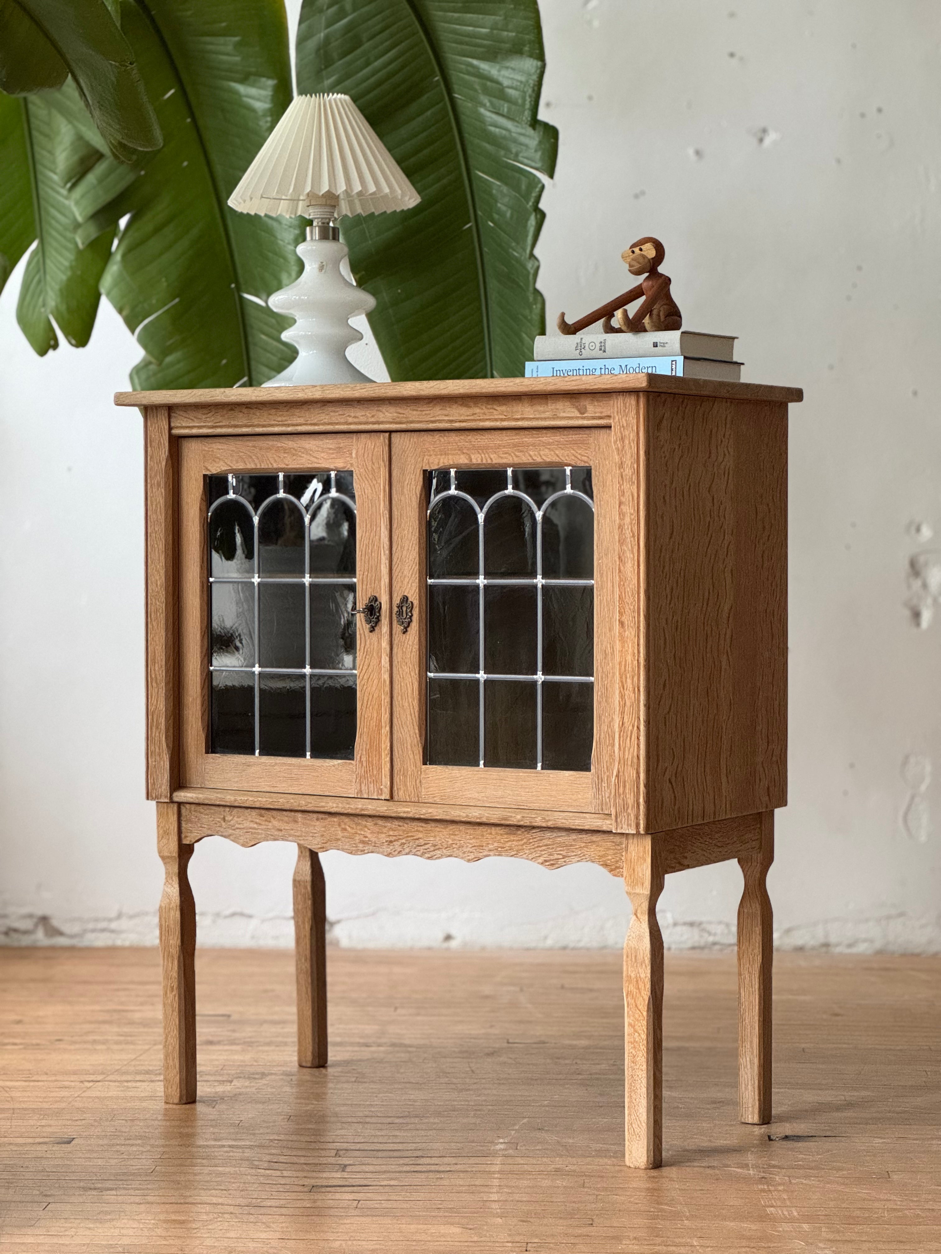 Oak & Glass Cabinet by Henning Kjaernulf #3716