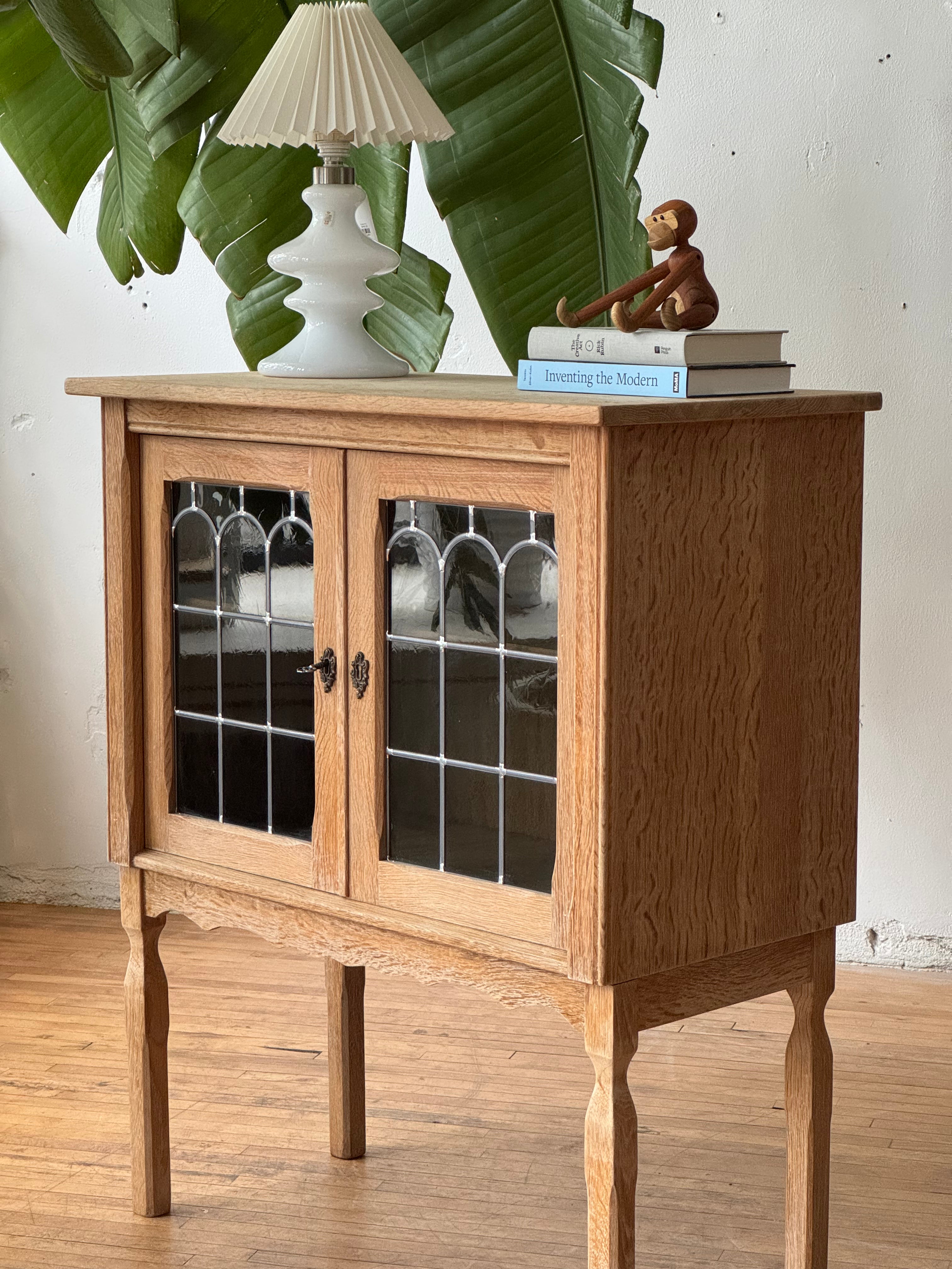 Oak & Glass Cabinet by Henning Kjaernulf #3716