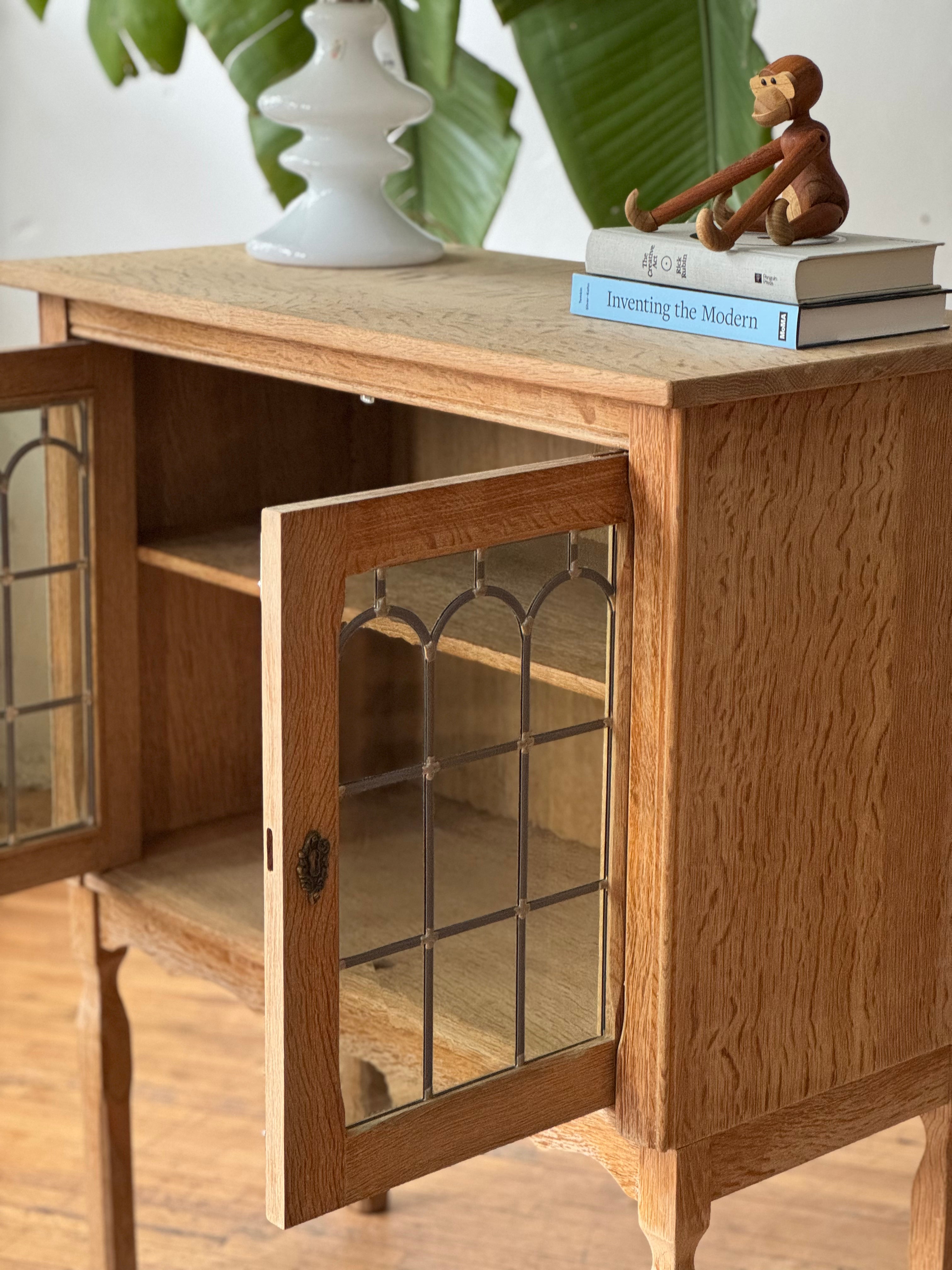 Oak & Glass Cabinet by Henning Kjaernulf #3716