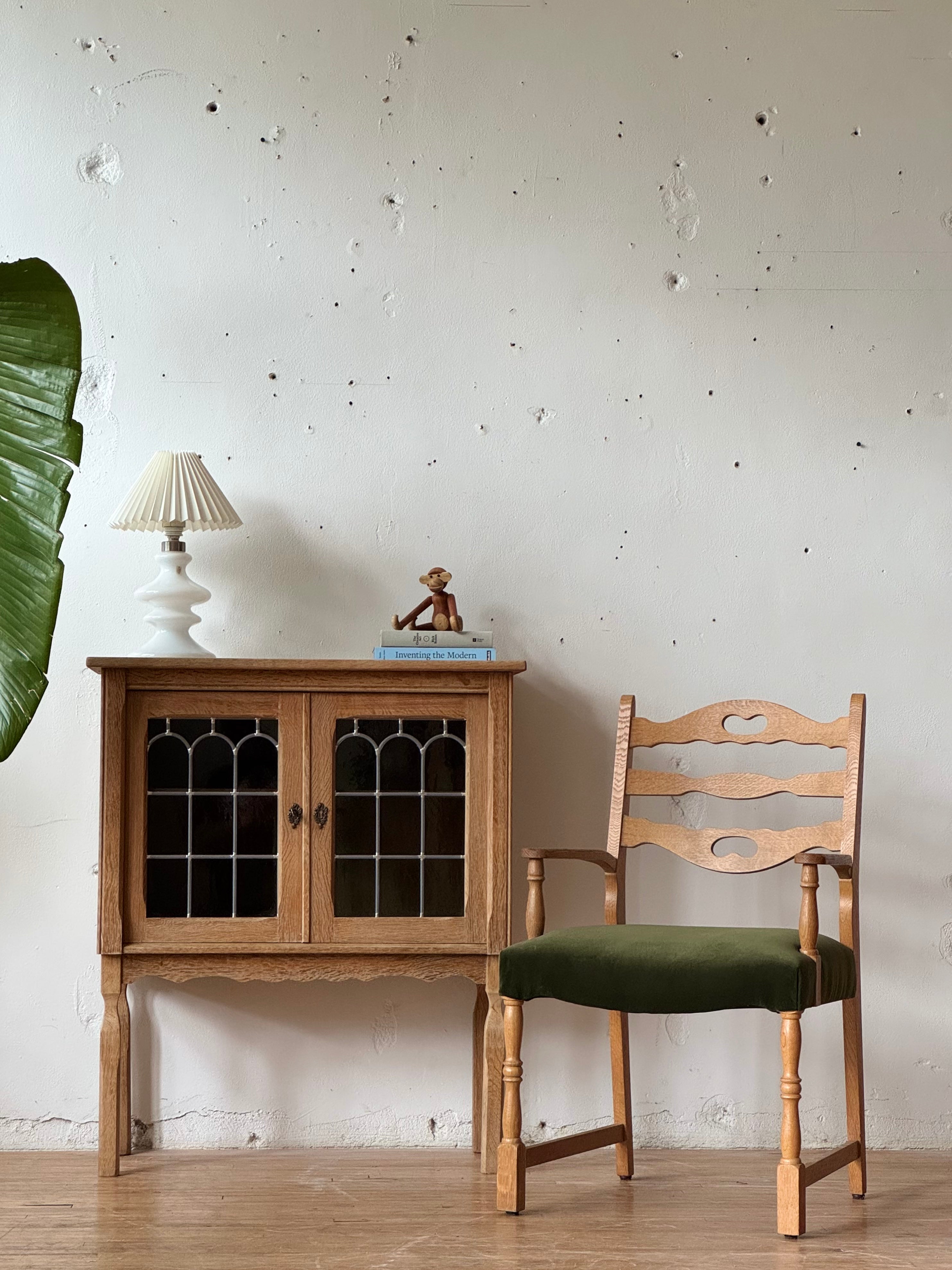 Oak & Glass Cabinet by Henning Kjaernulf #3716