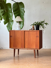 Petite Danish Modern Sideboard in Teak #3386
