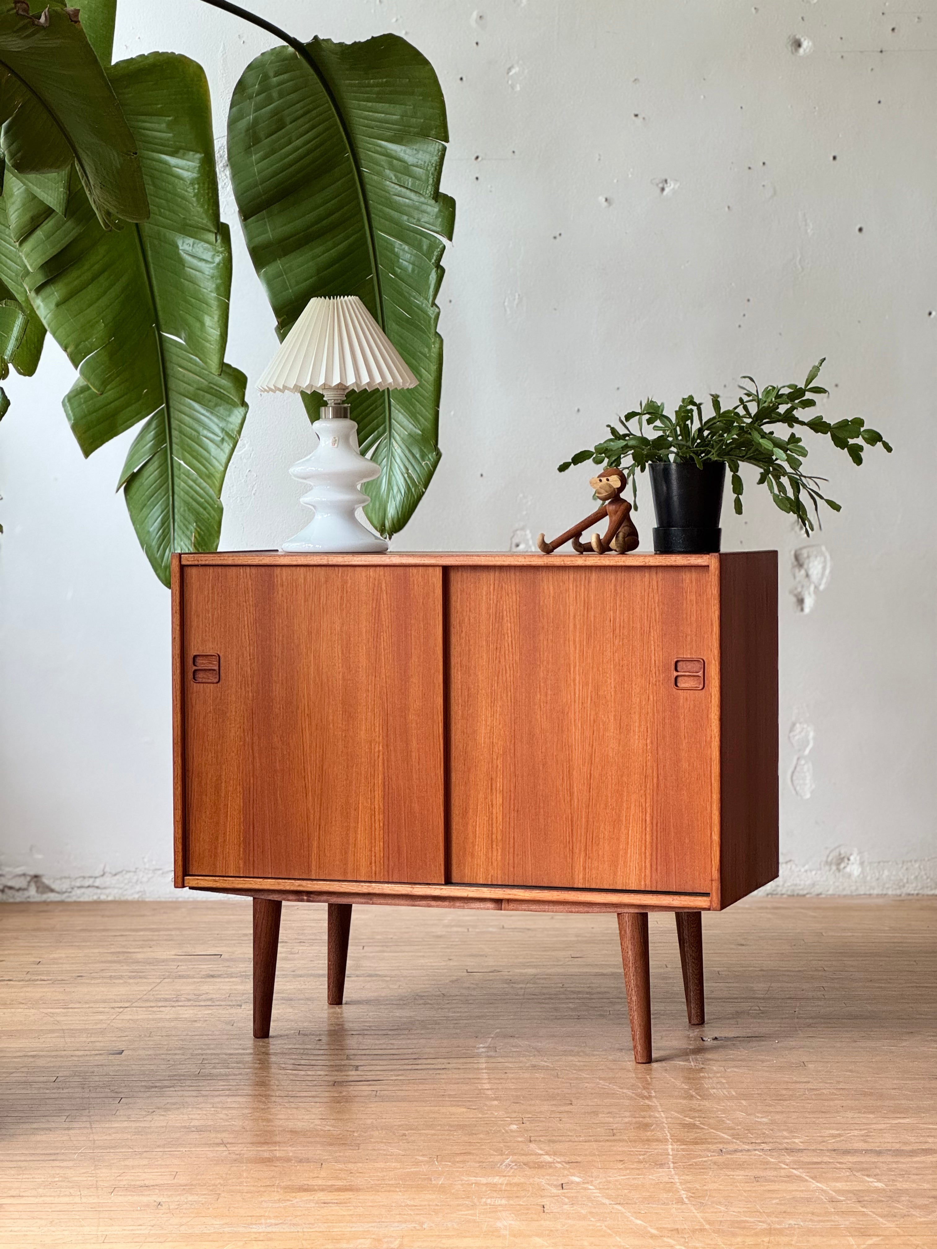 Petite Danish Modern Sideboard in Teak #3386