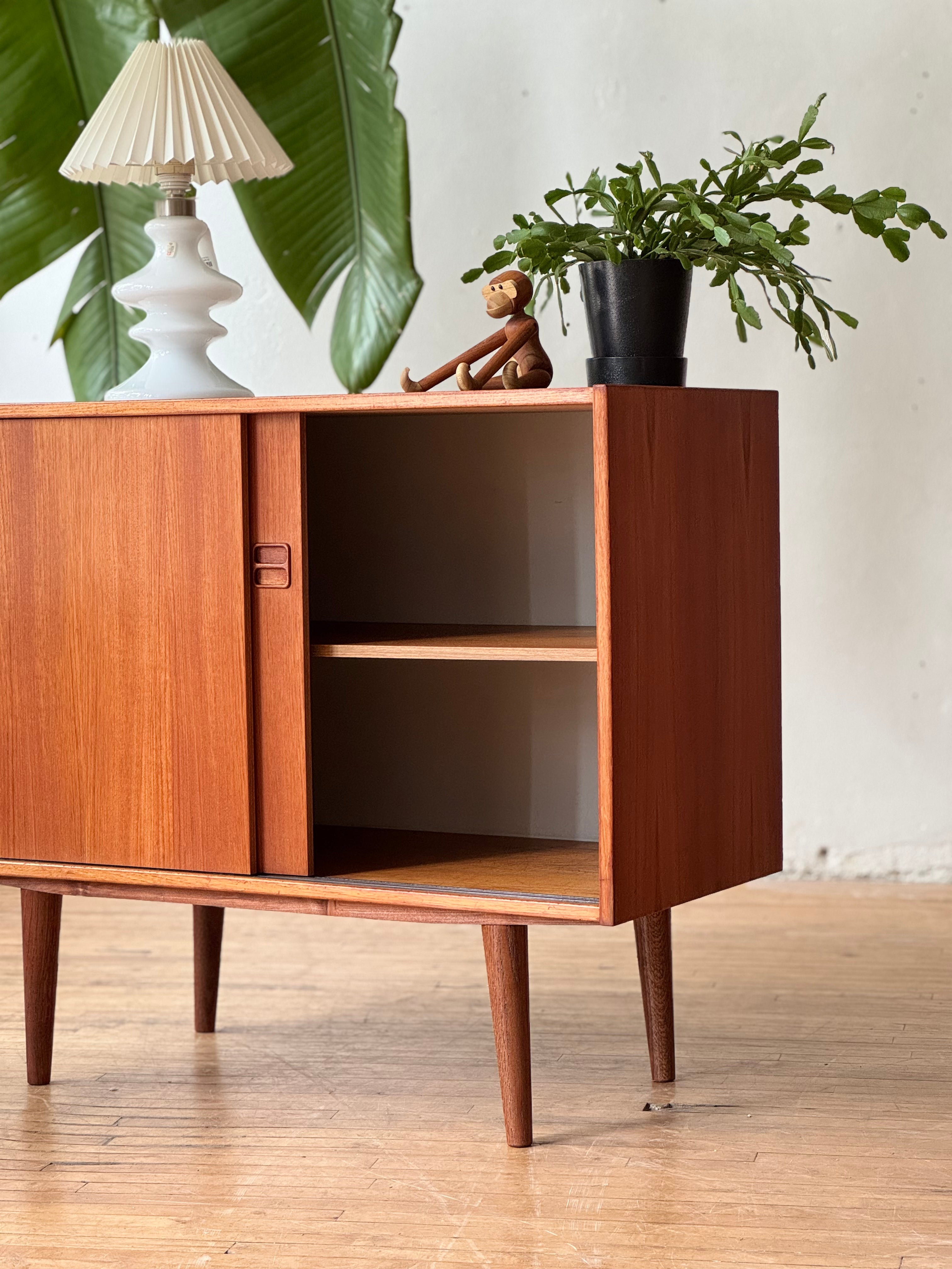 Petite Danish Modern Sideboard in Teak #3386