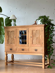 Danish Oak Highboard by Henning Kjaernulf #2864