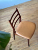 Teak & Leather Side Chair