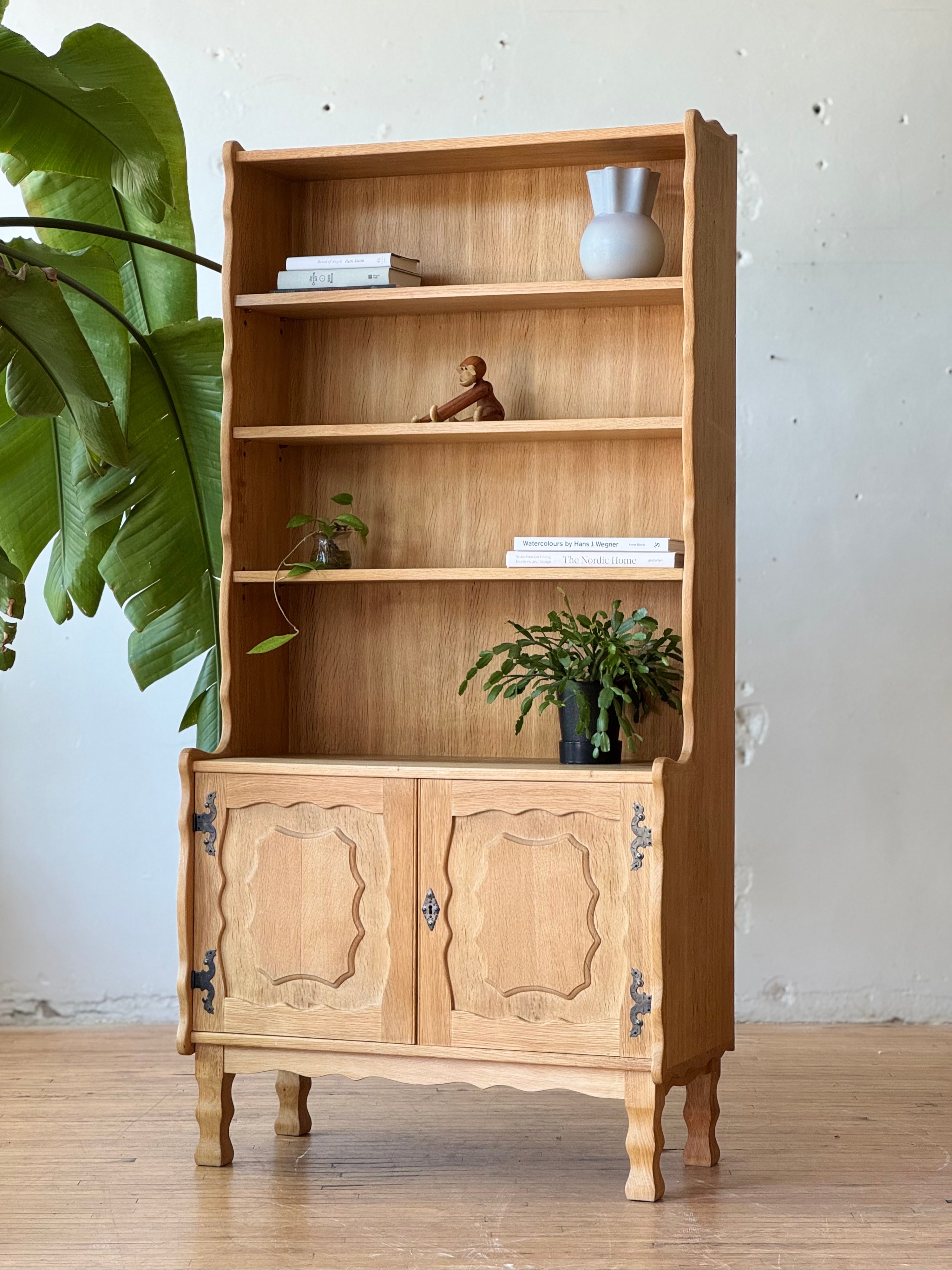 Danish Oak Bookshelf by Henning Kjaernulf #3696