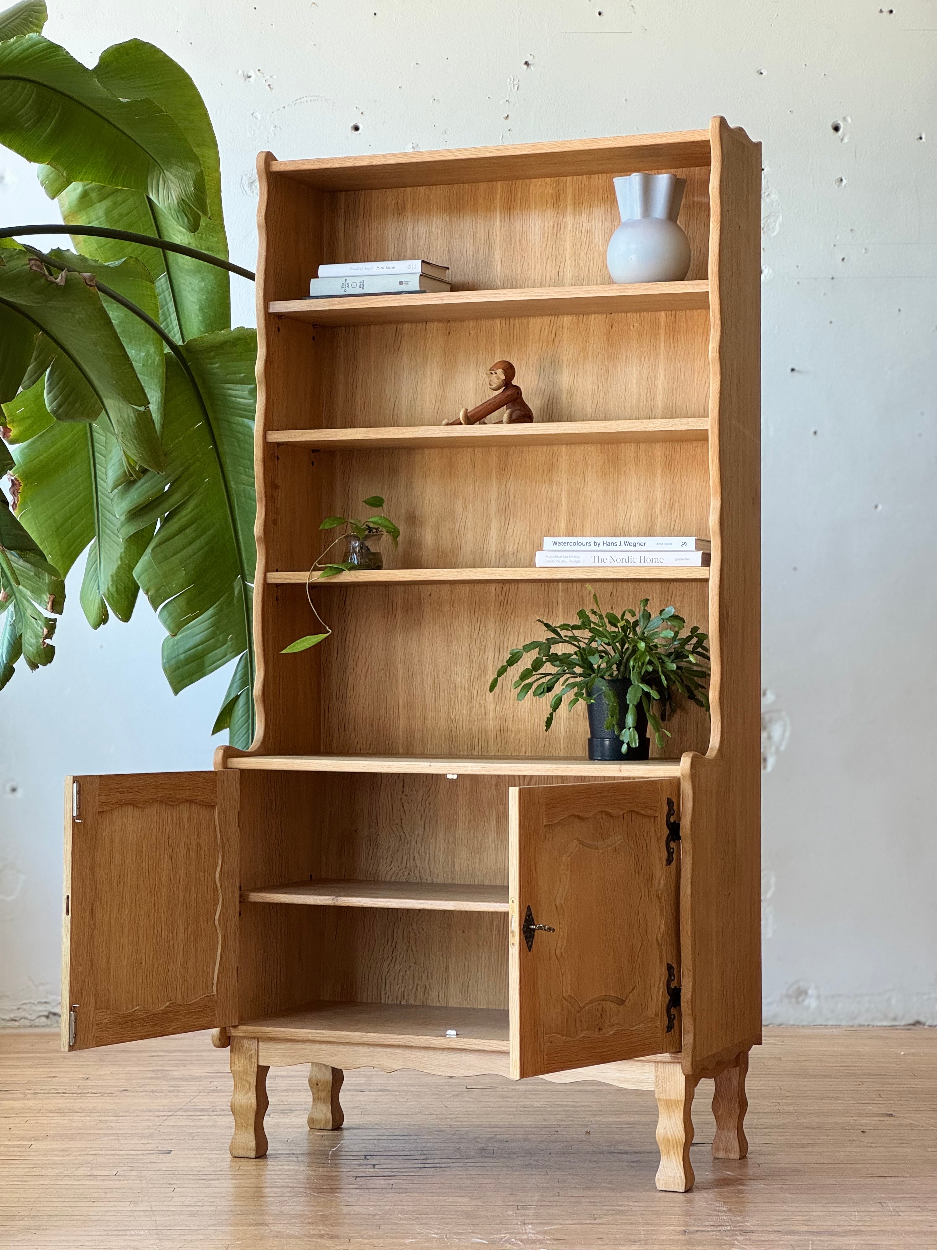 Danish Oak Bookshelf by Henning Kjaernulf #3696