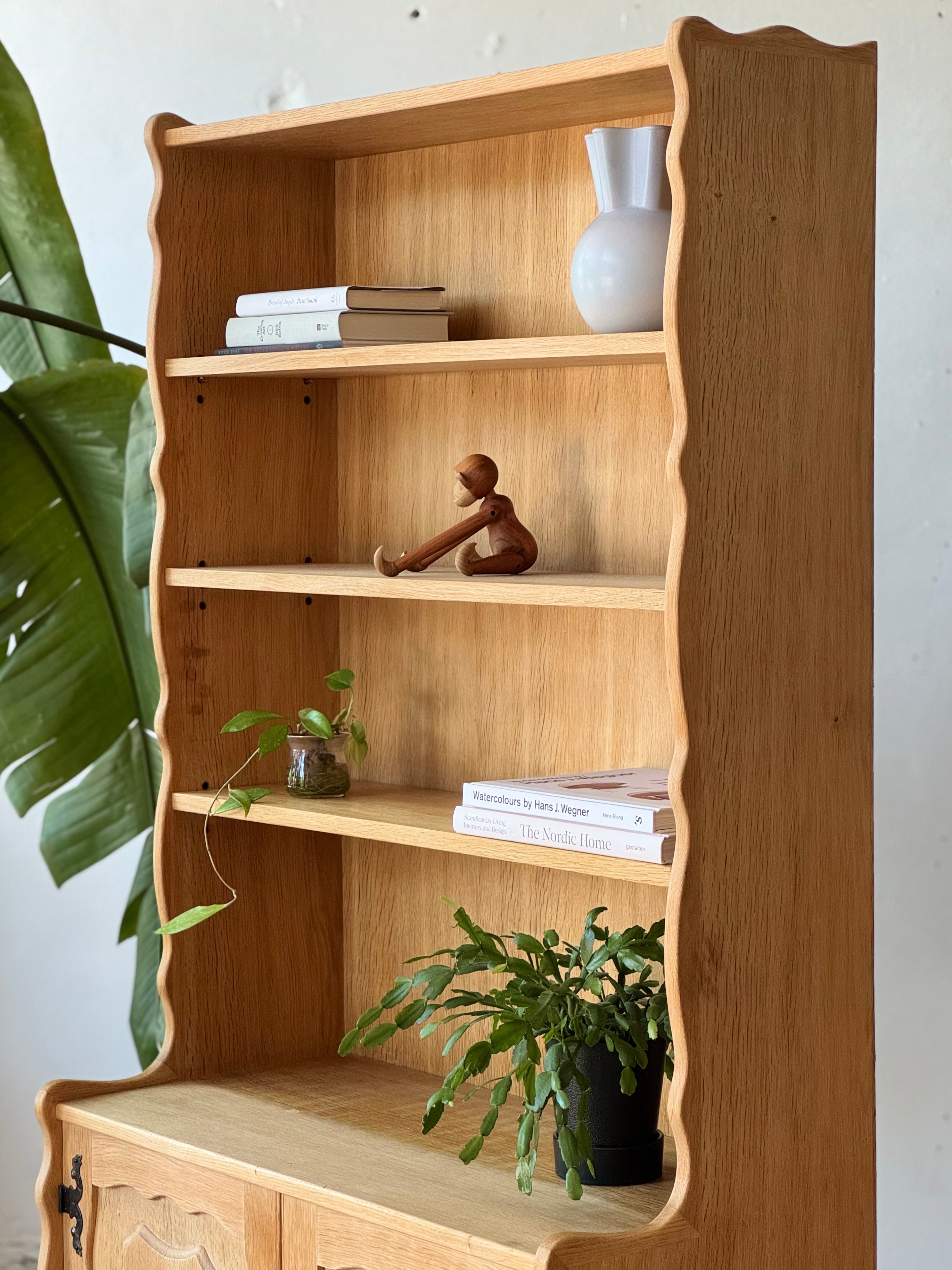 Danish Oak Bookshelf by Henning Kjaernulf #3696