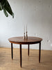 Round Danish Teak Dining Table