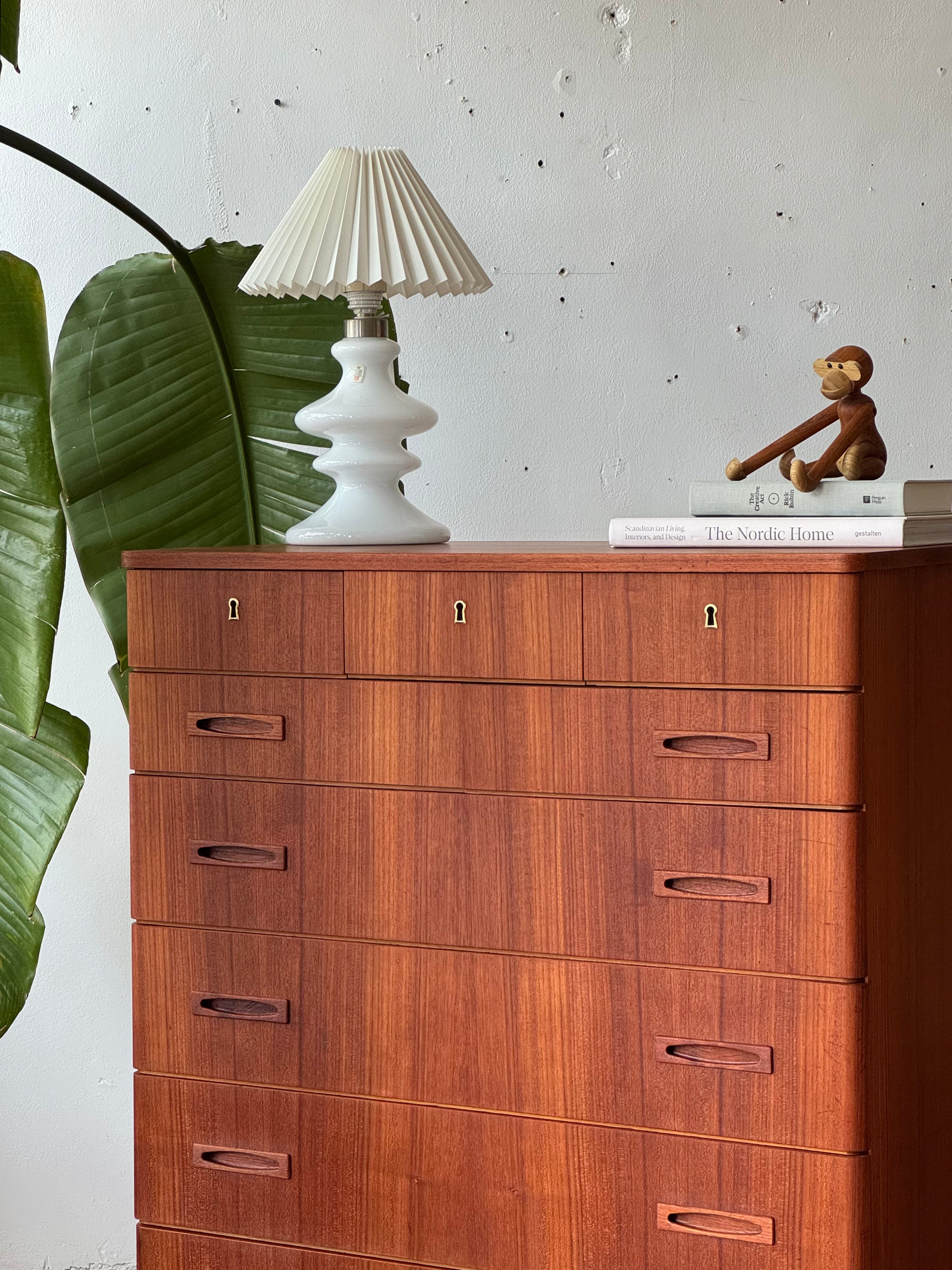 Danish Teak Chest of Drawers #3181