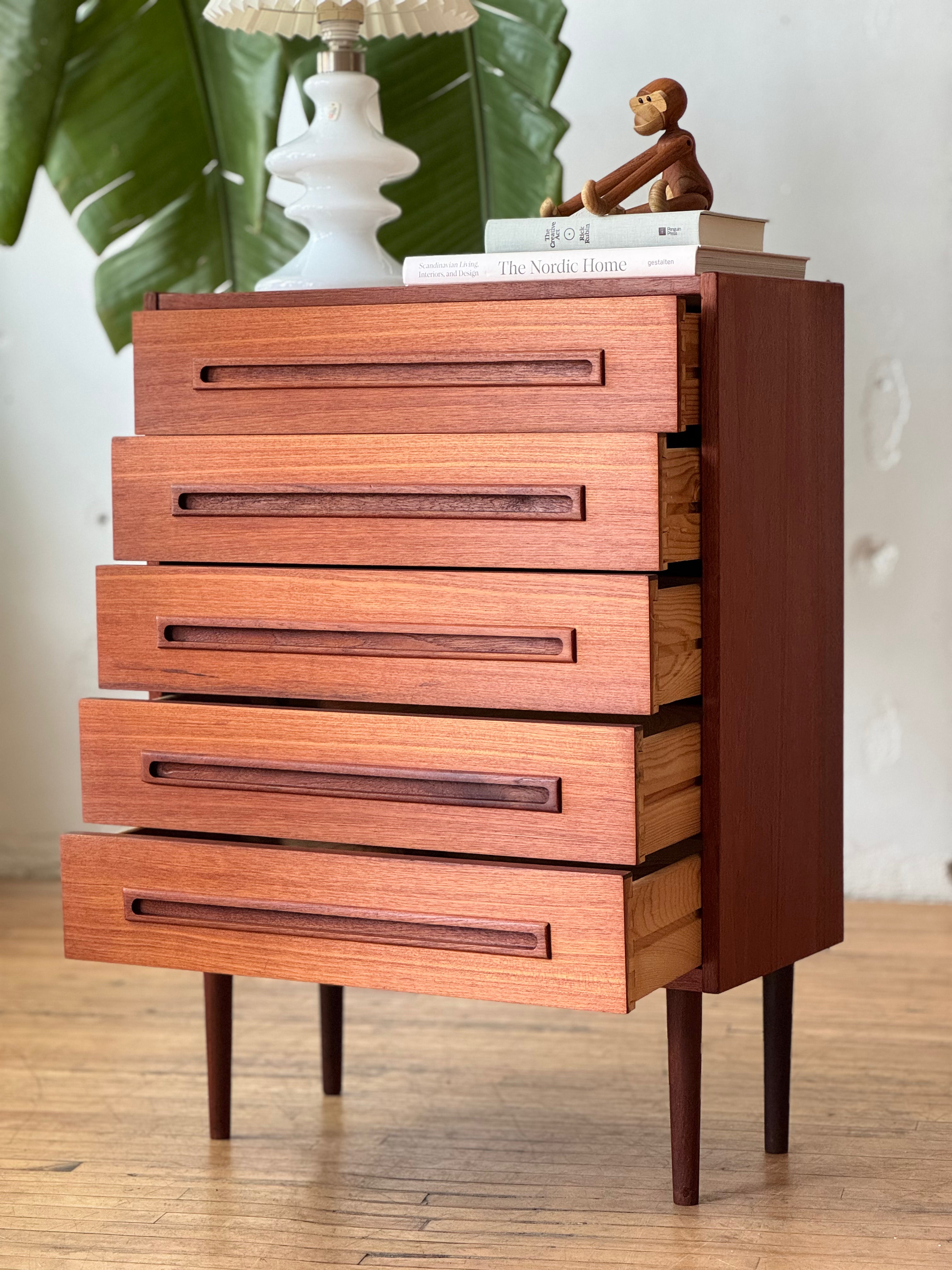 Danish Modern Chest of Drawers in Teak #3660