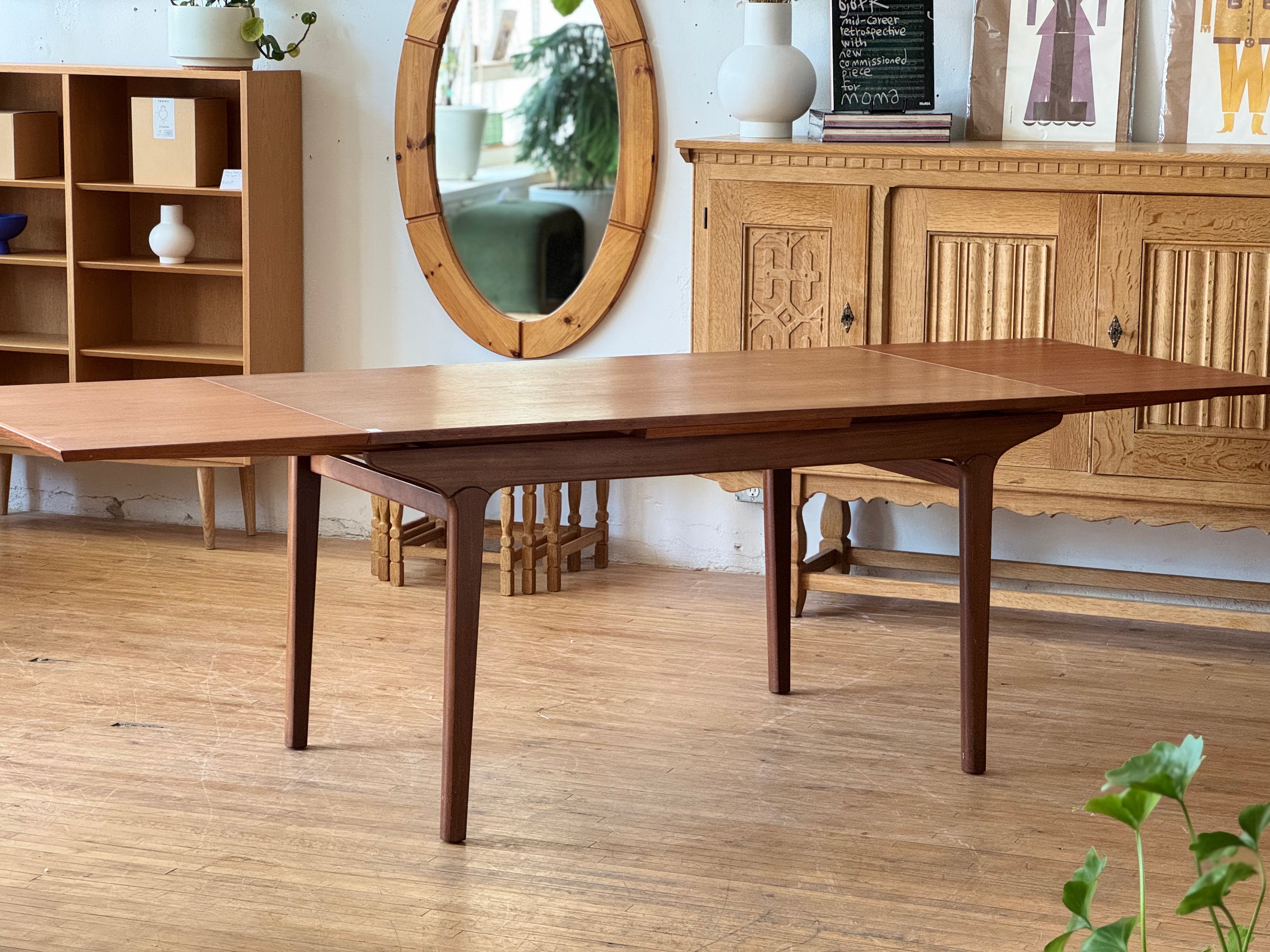 Danish Modern Teak Dining Table #3673