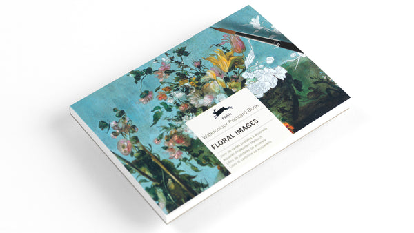 Watercolour Postcard Book - Floral Images