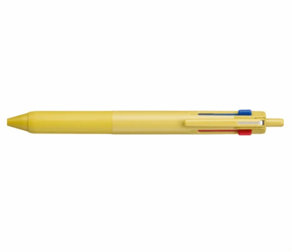 Uni Jetstream 3 Color Ballpoint Multi Pen - 0.5 mm - Mustard